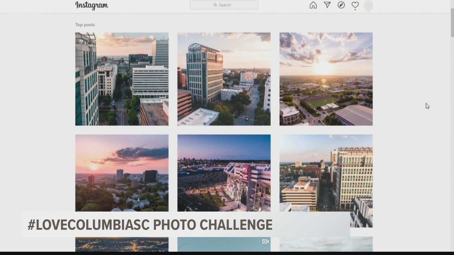 The #LoveColumbiaSC challenge returns on social media.