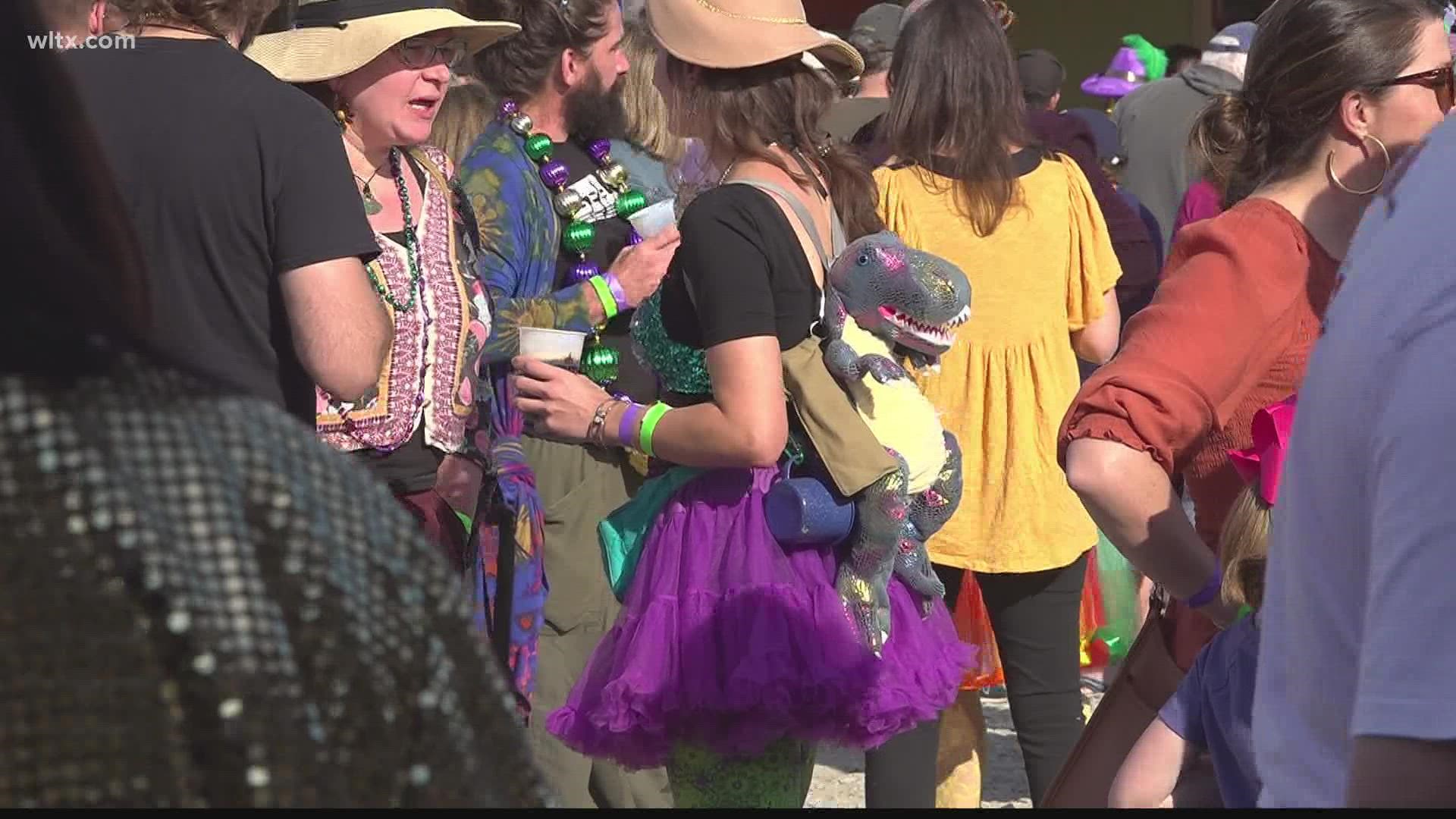 The event brought crowds and as many as 12 bands out on Saturday.