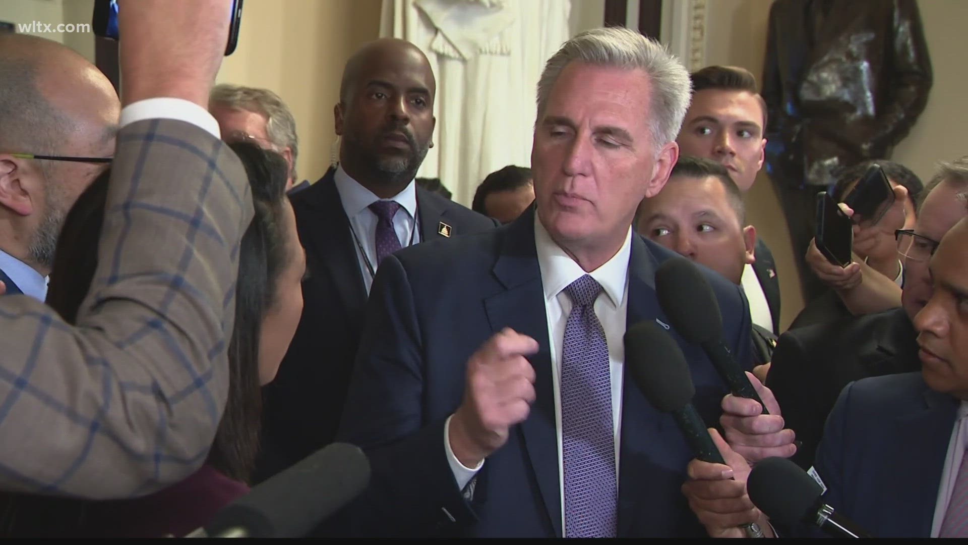 McCarthy served as House speaker for less than nine months before a rogue faction of eight Republicans engineered his removal.