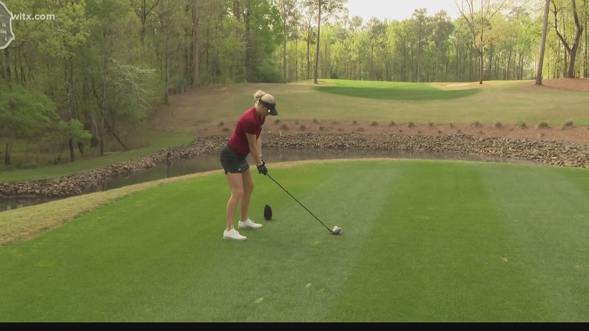 South Carolina junior golfer Louise Rydqvist is making her debut in the Augusta National Women's Amateur