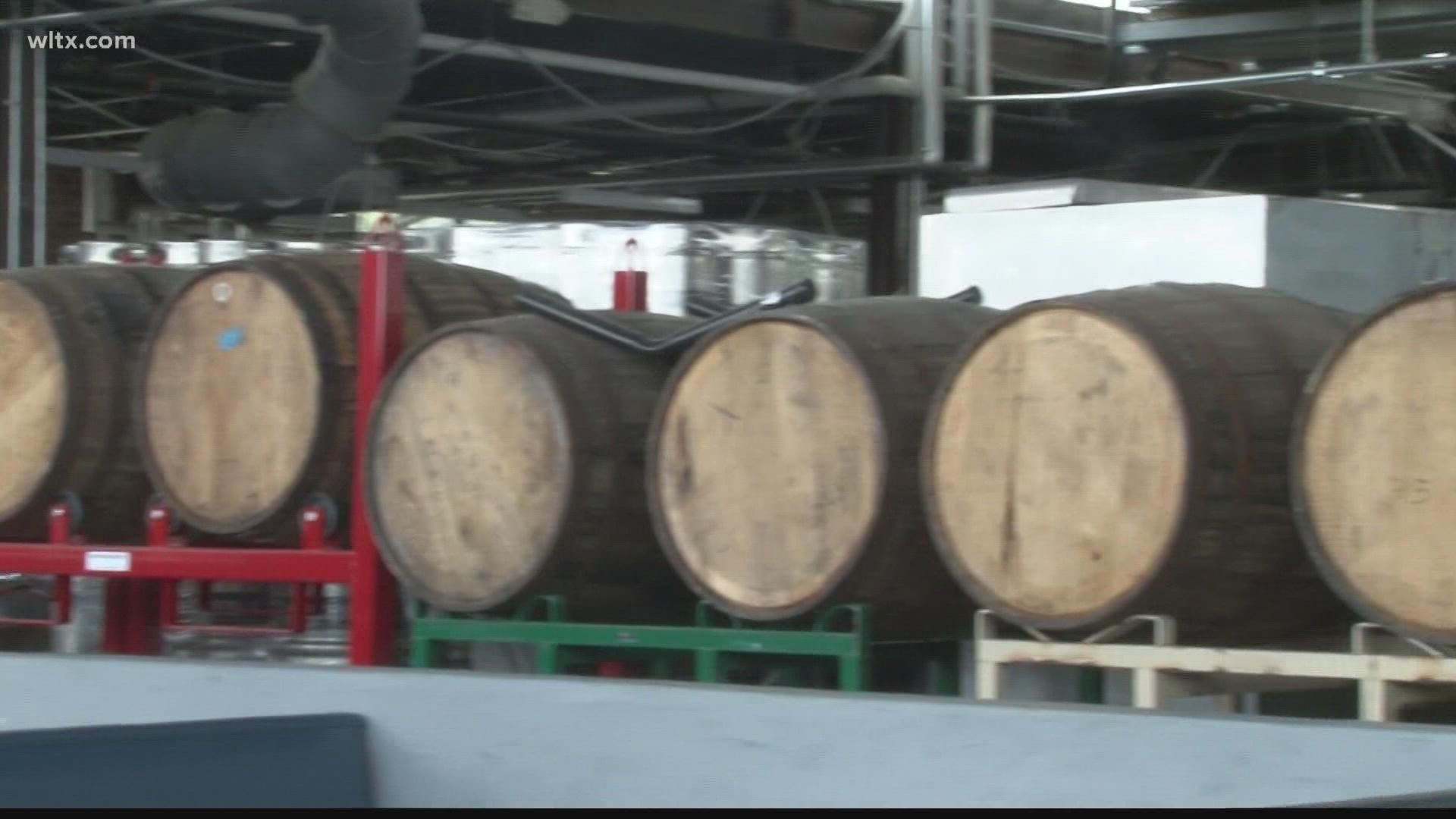 Local distilleries and breweries look to bring in customers.