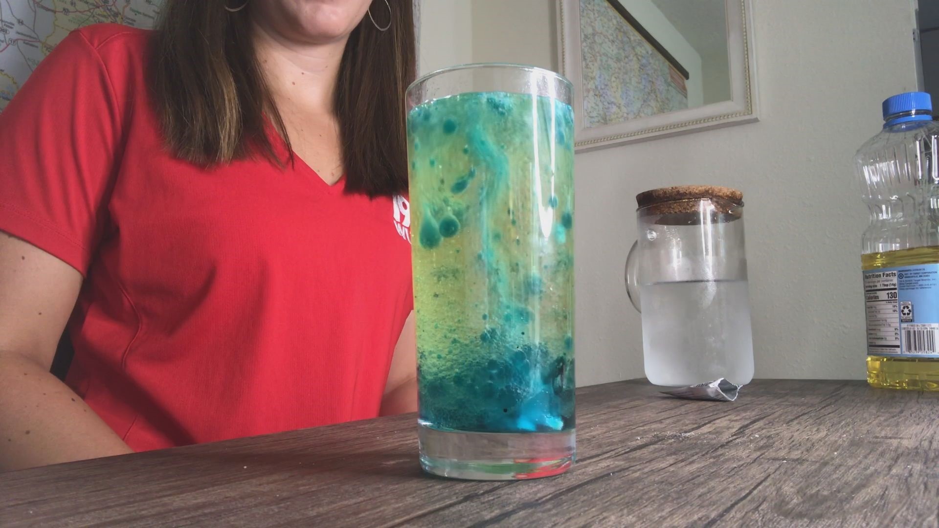 lava lamp experiment density