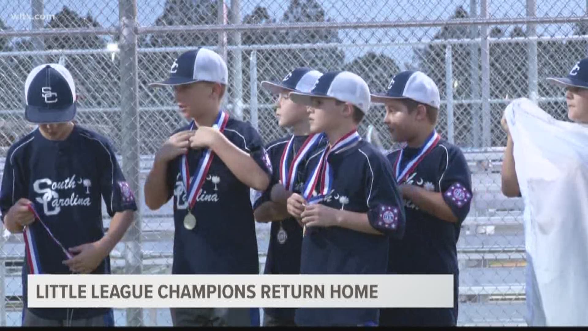 Pine Ridge was the scene of a Friday night celebration as a Midlands Dixie Youth baseball team won the World Series.