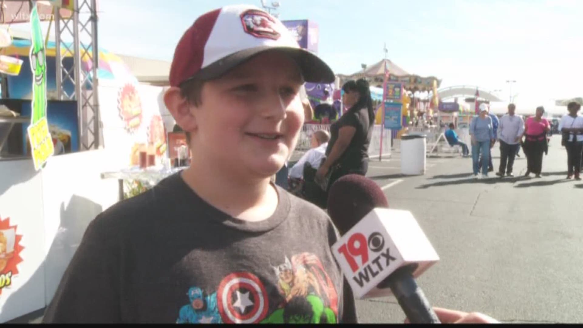 News 19's Whitney Sullivan got a chance to catch up with the fair's youngest fans 