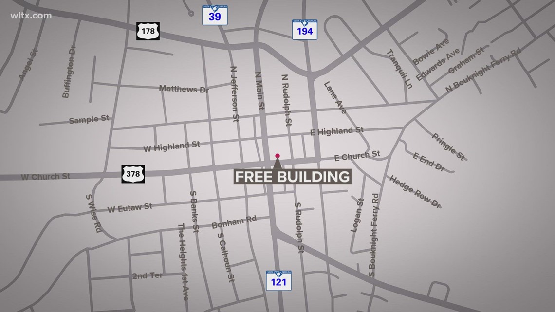 Free building offered by the town of Saluda