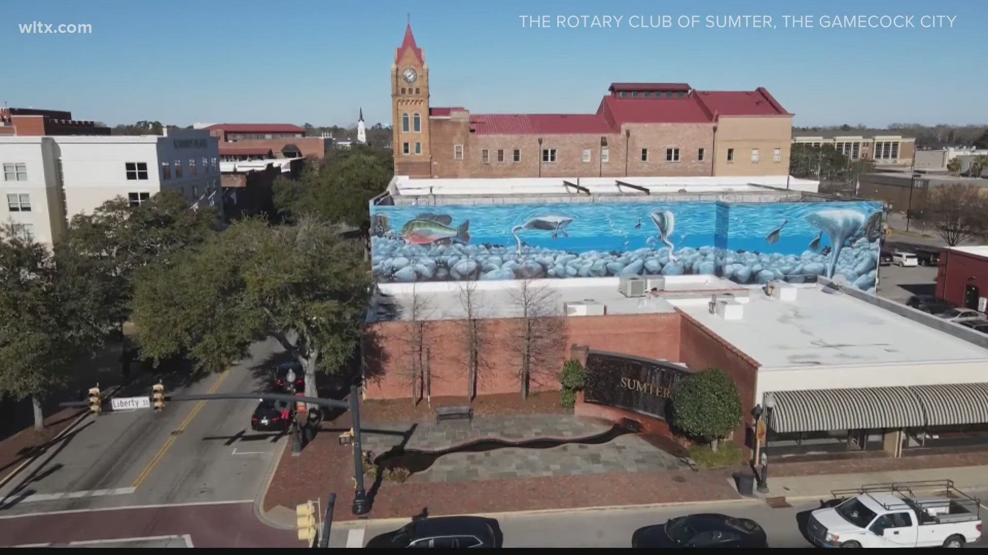 The Rotary Centennial Plaza is now open in Sumter after months of construction.