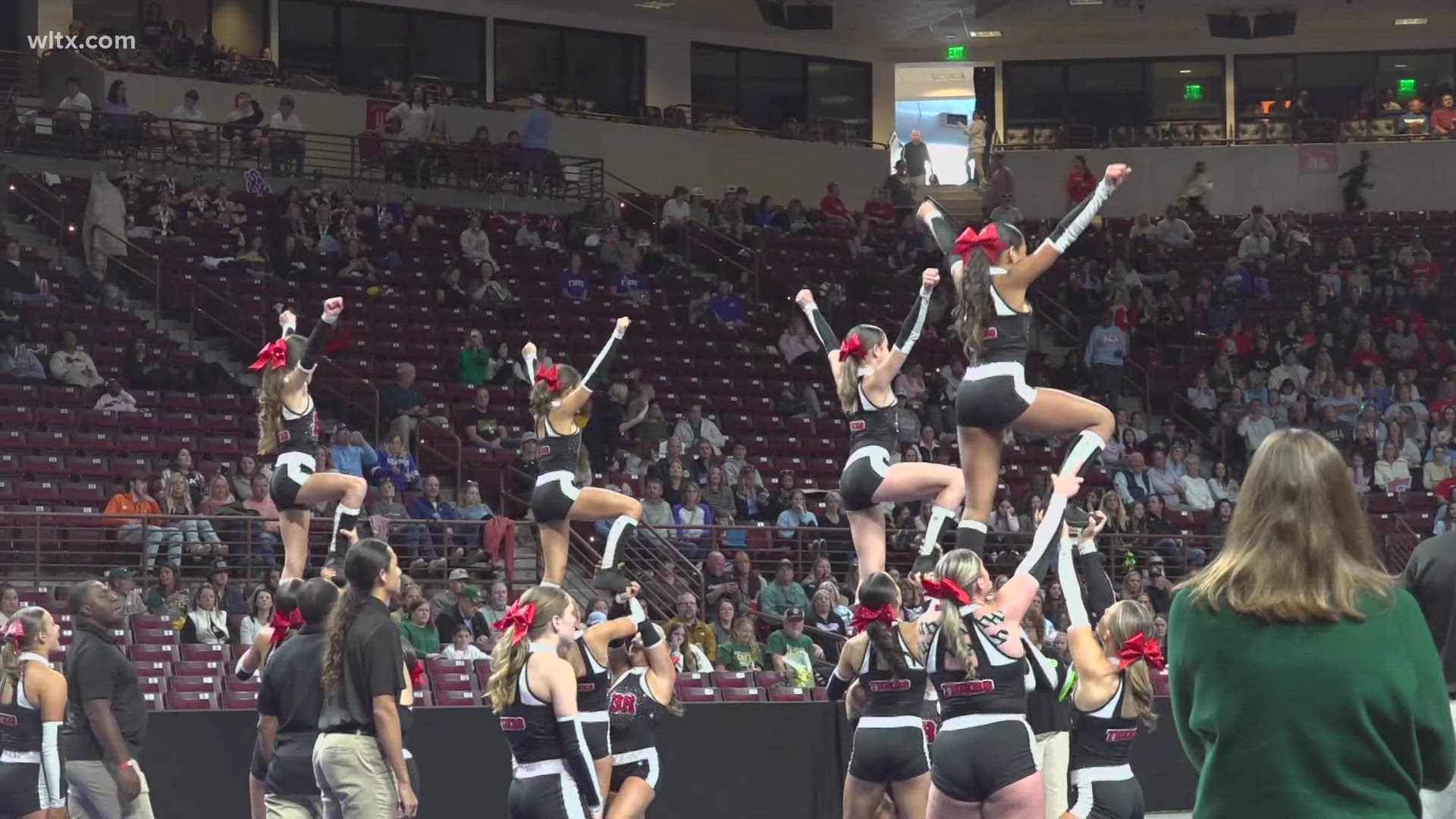 Midlands cheerleaders showcased their dedication and athleticism at the state championship, with the Carolina Cup 2025 set for Feb. 15.