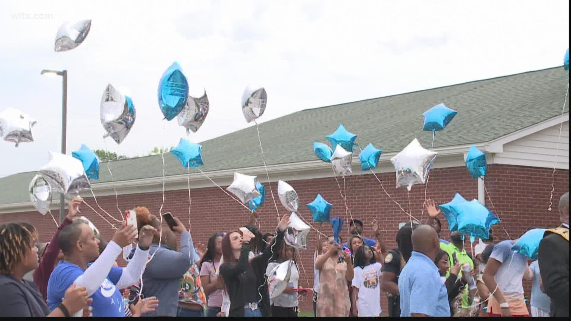The Newberry community gathered Thursday to remember the 4 teens whose lives were lost to gun violence over the weekend.