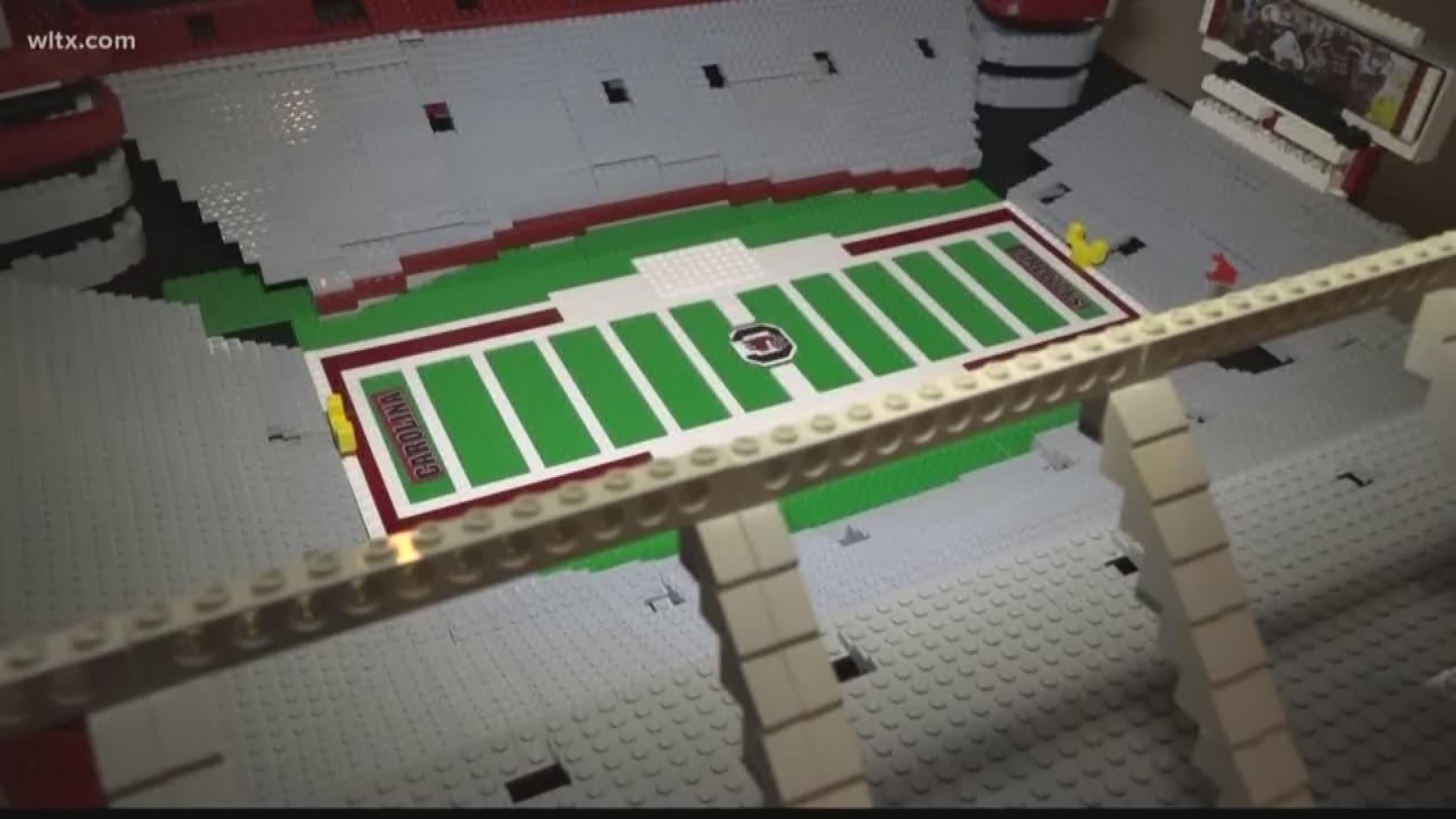 David Robinson and David Jr have made a LEGO Williams Brice Stadium in Charleston that is getting a lot of attention but the best part about this fun story is that a father and son are getting closer. 