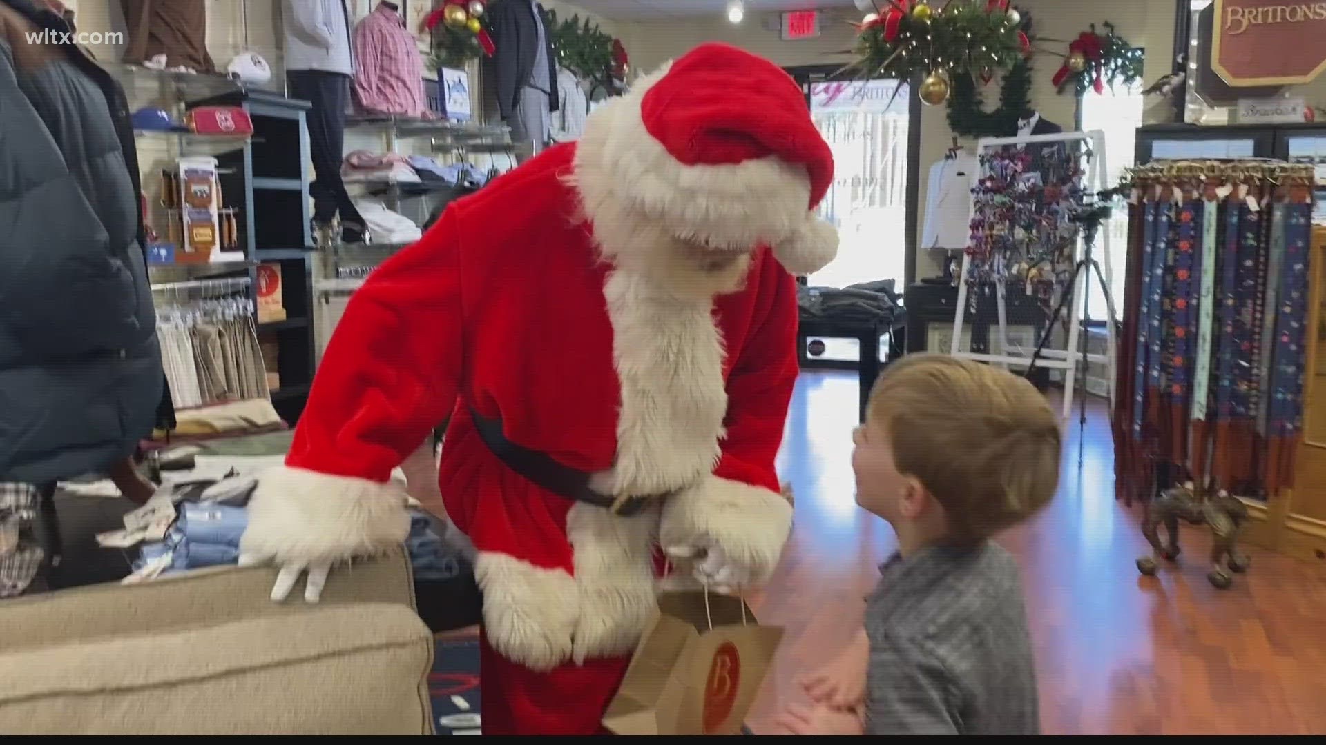 Shoppers at Brittons of Columbia shared their Christmas wishes with WLTX.