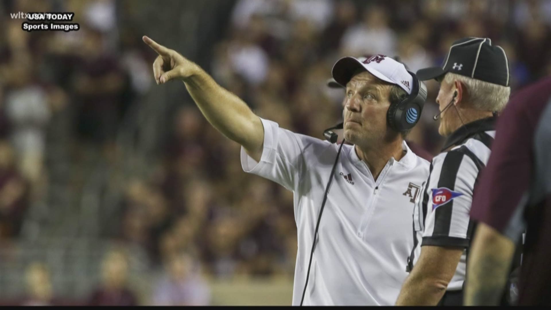 USC head coach Will Muschamp and Jimbo Fisher from Texas A&M are longtime friends. 