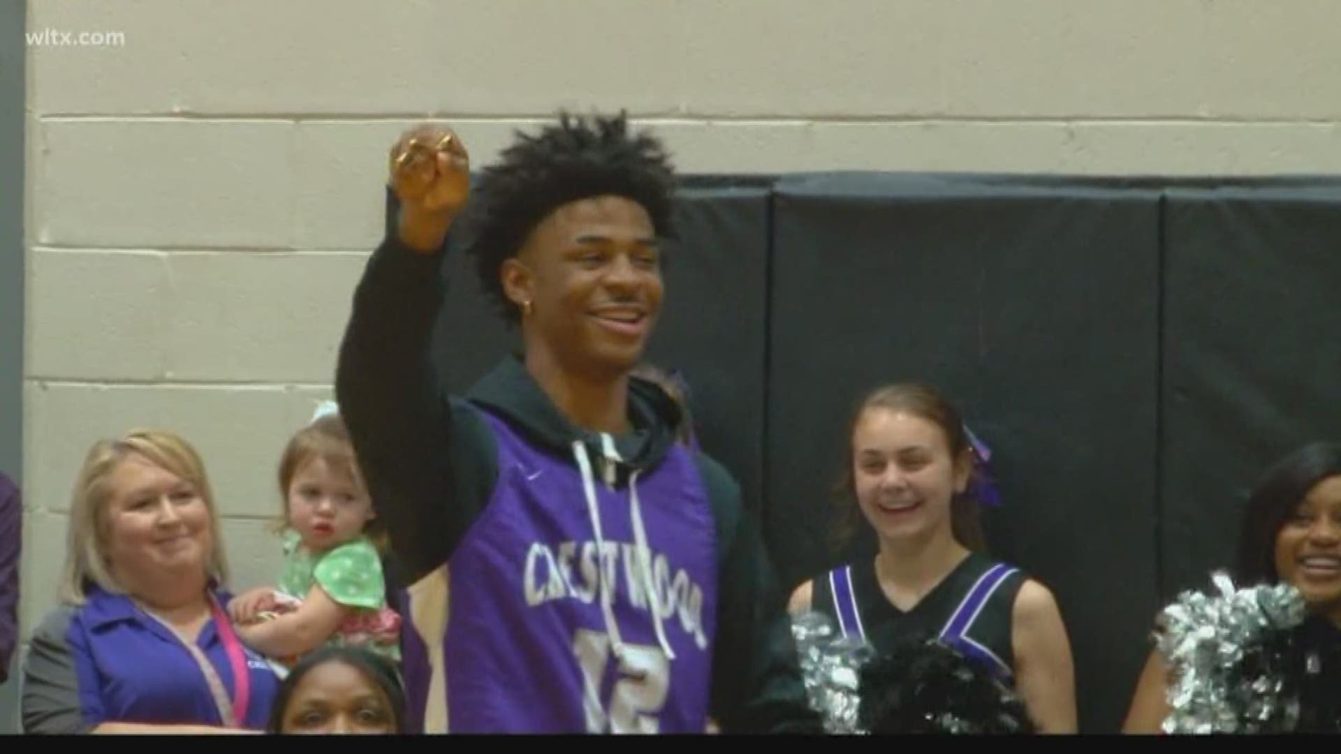 Future NBA lottery pick Ja Morant was back home Monday where he had his own "day"