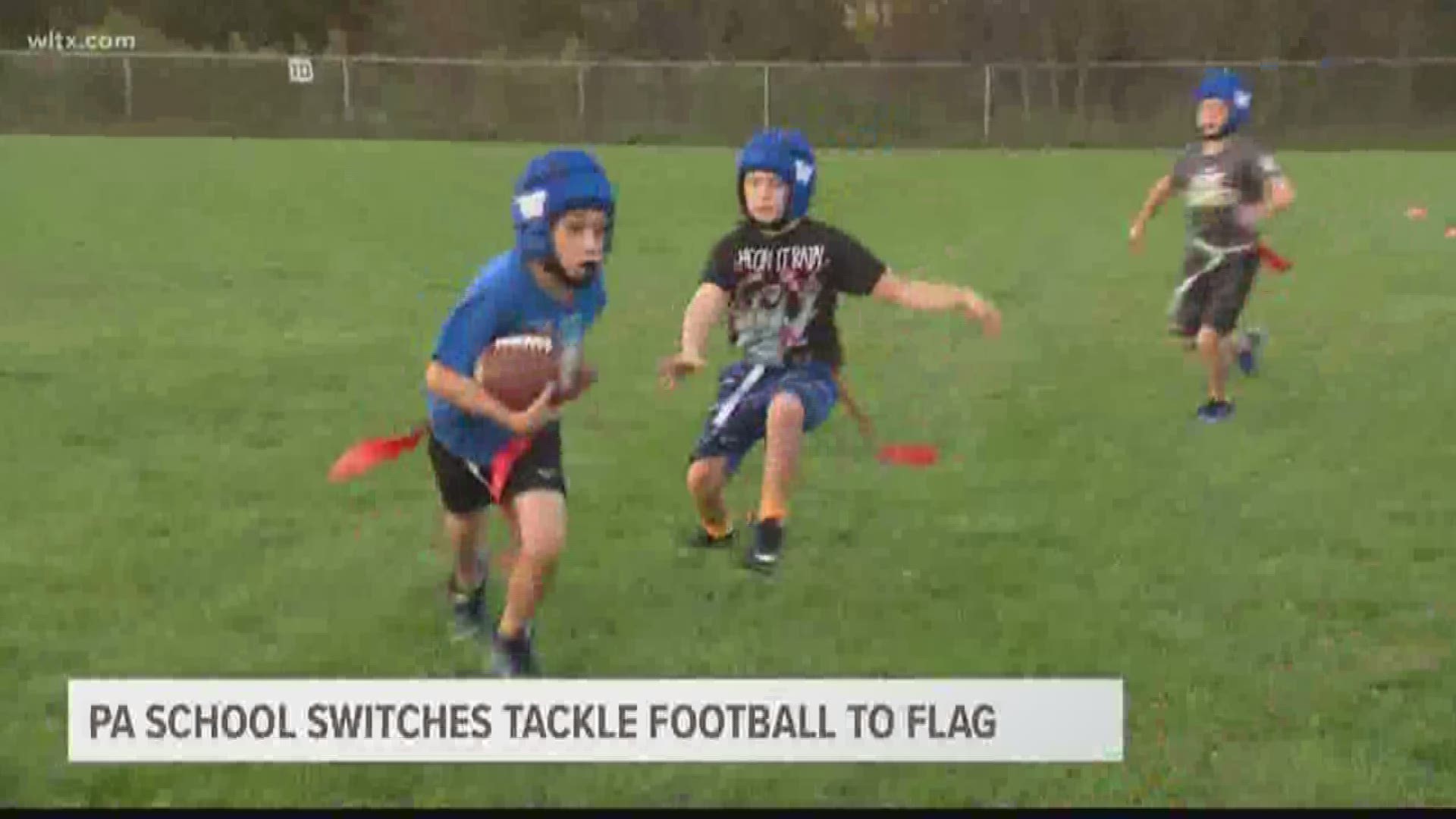 More kids are playing flag football over tackle. Here's why