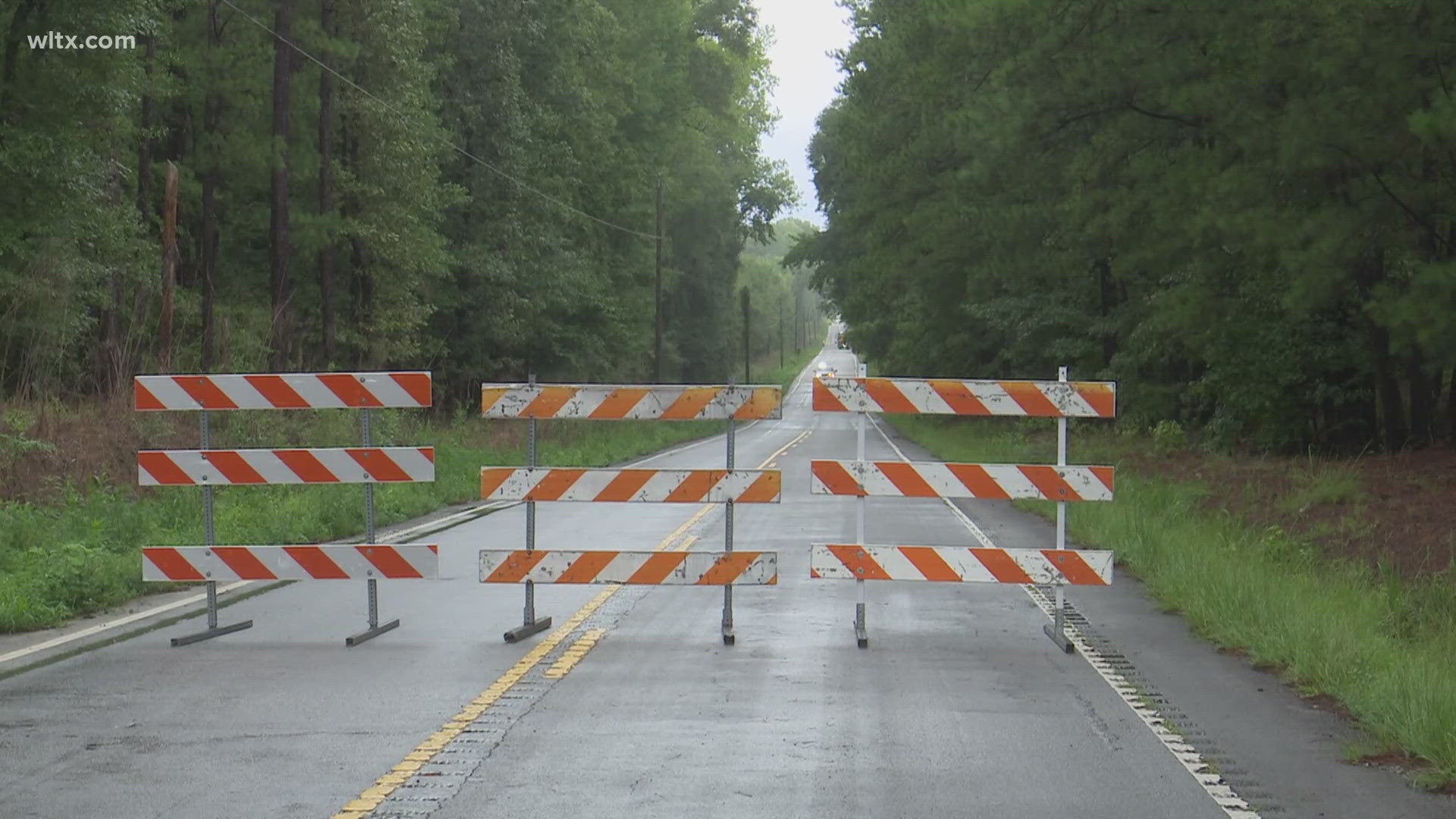 Tropical Storm Debby has dumped inches of rain in the Lower Richland community flooding some roads.