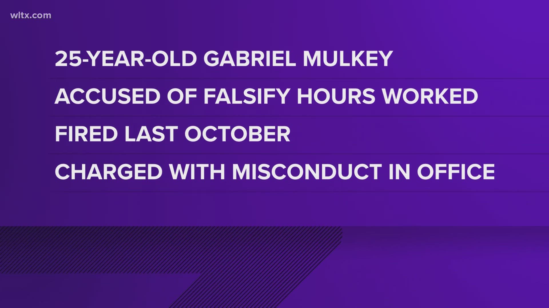 The deputy is accused of "misrepresenting the number of hours he worked".