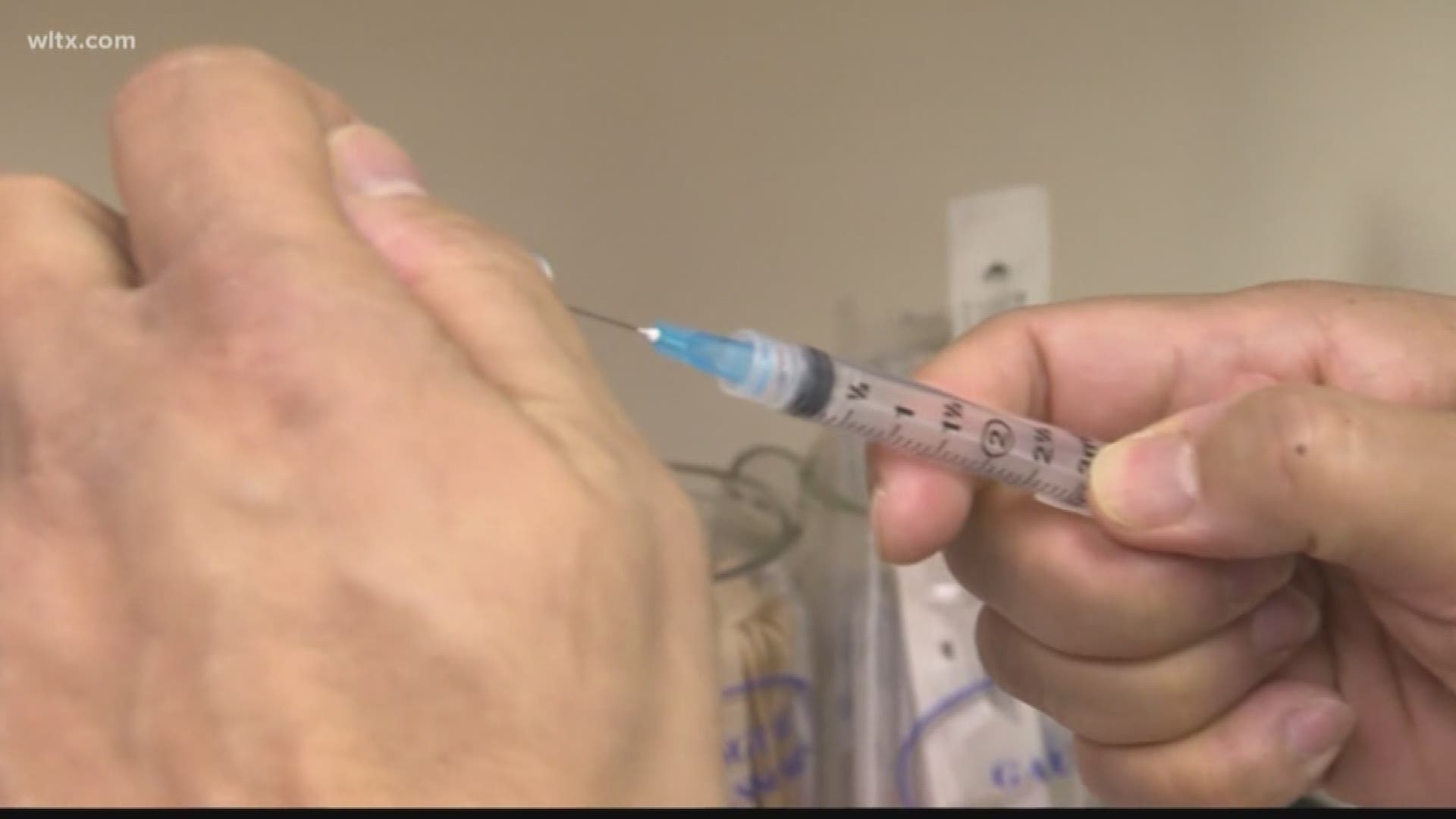 This is the third year the Richland County Library is offering flu shots.