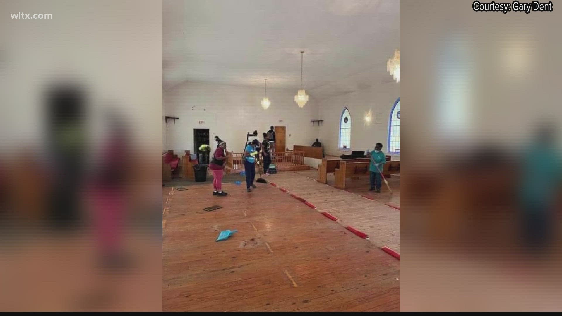 It's taken nearly five years to renovate the St. James AME church in Pomaria