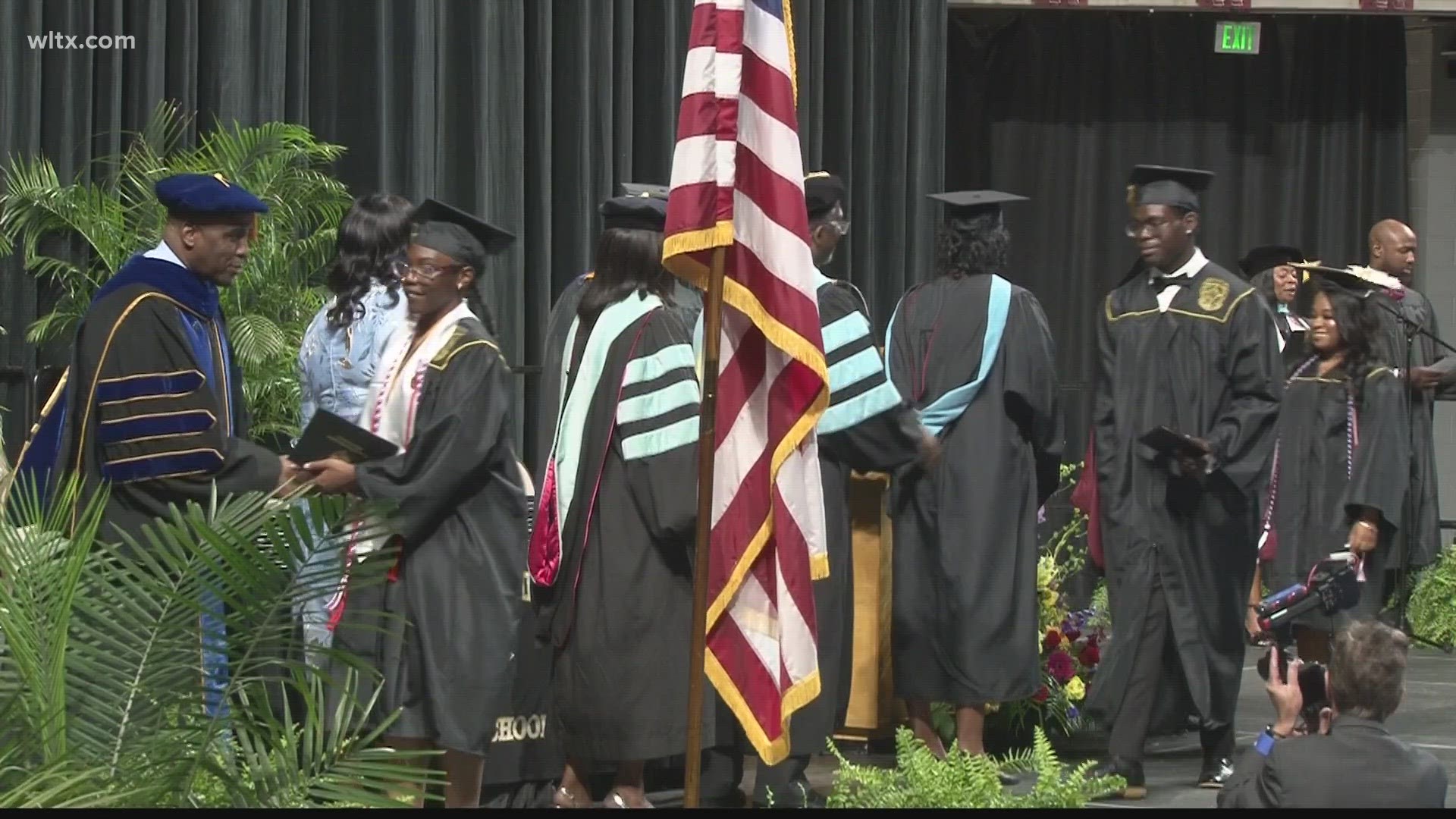 On Wednesday, AC Flora and Lower Richland High School seniors walked across the stage at the Colonial Life Arena.
