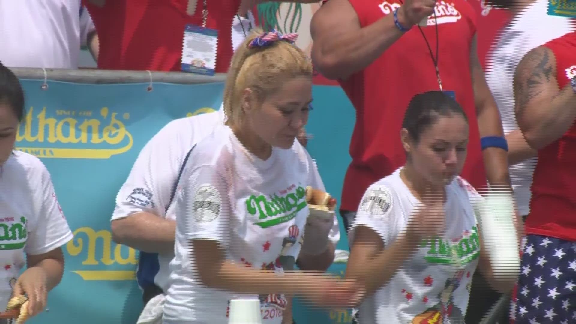 Joey Chestnut won the 2018 Nathan's Hot Dog Contest, his 11th victory and third in a row. On the women's side, Miki Sudo ate 37 hot dogs, winning her fifth straight title.