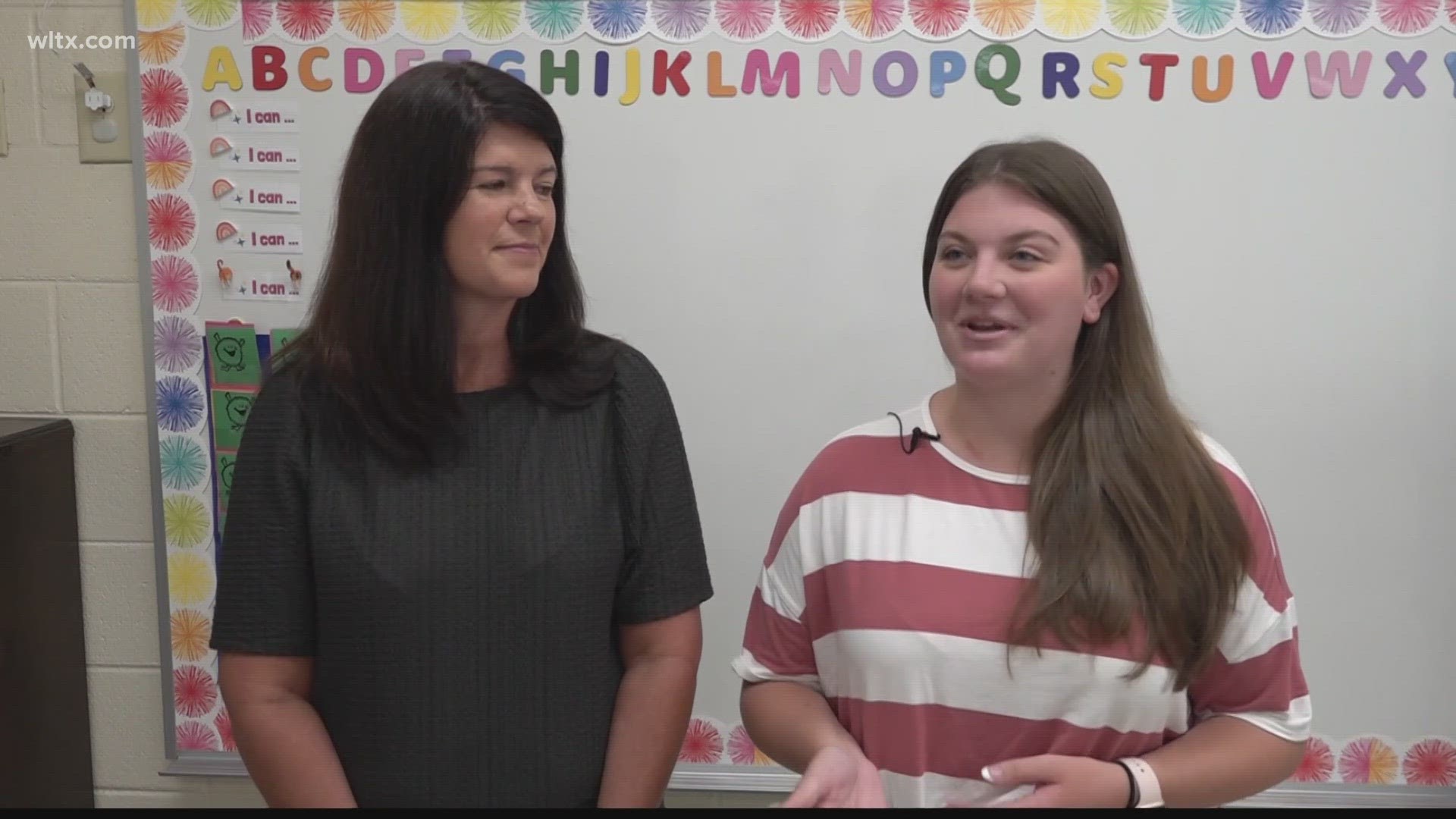 As students head back to class in Kershaw county it marks a special beginning for four teachers who get to walk the halls with their daughters who are also teaching.
