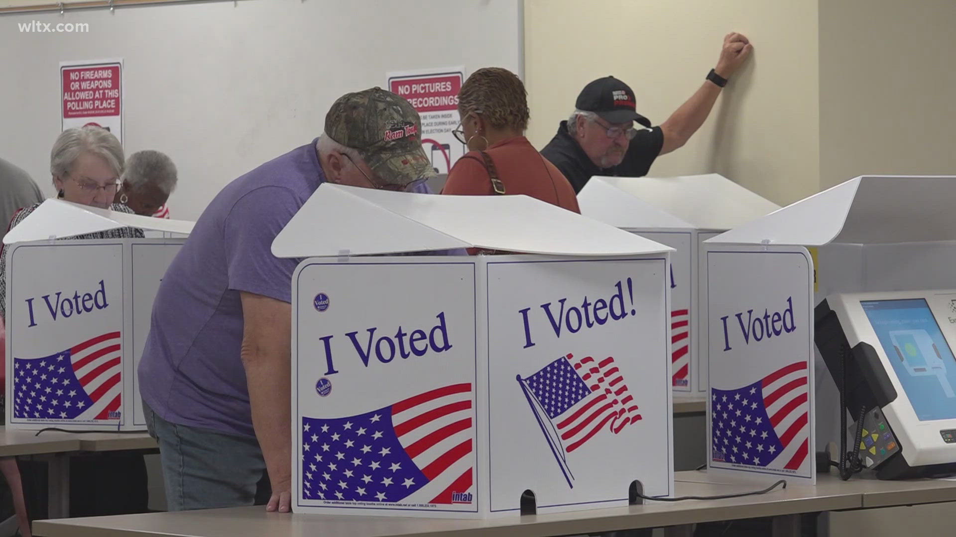 After a record breaking first day of voting in South Carolina, many turned out again today.