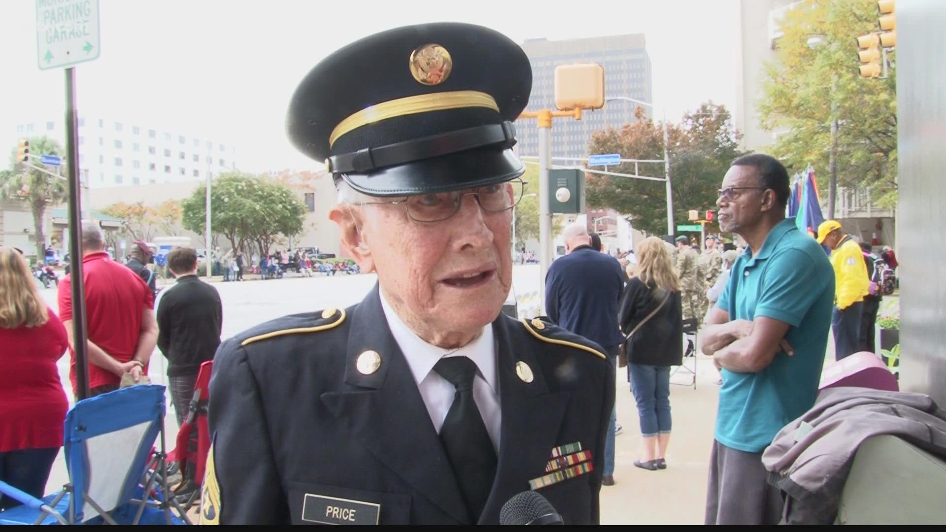 Columbia honors service members in Veterans Day Parade