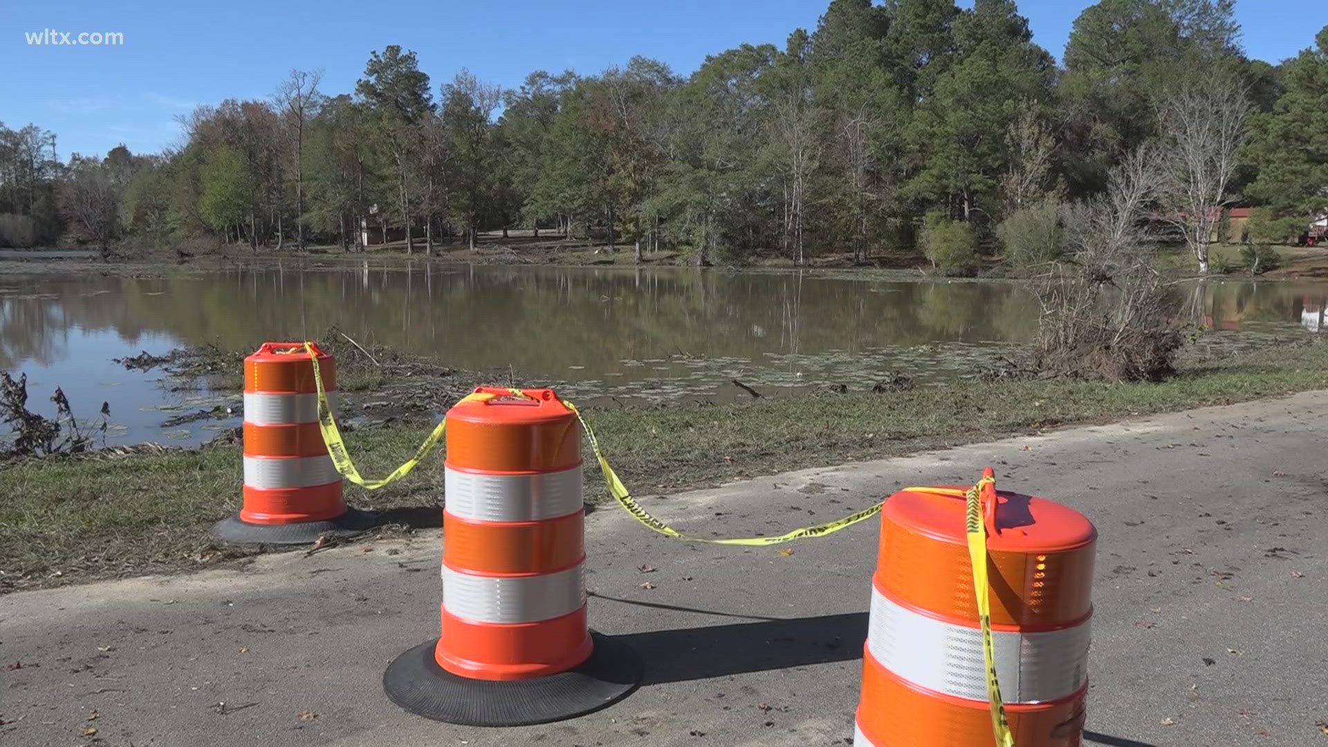 Some dams in the county failed, most were agriculture or personal dams according to officials.