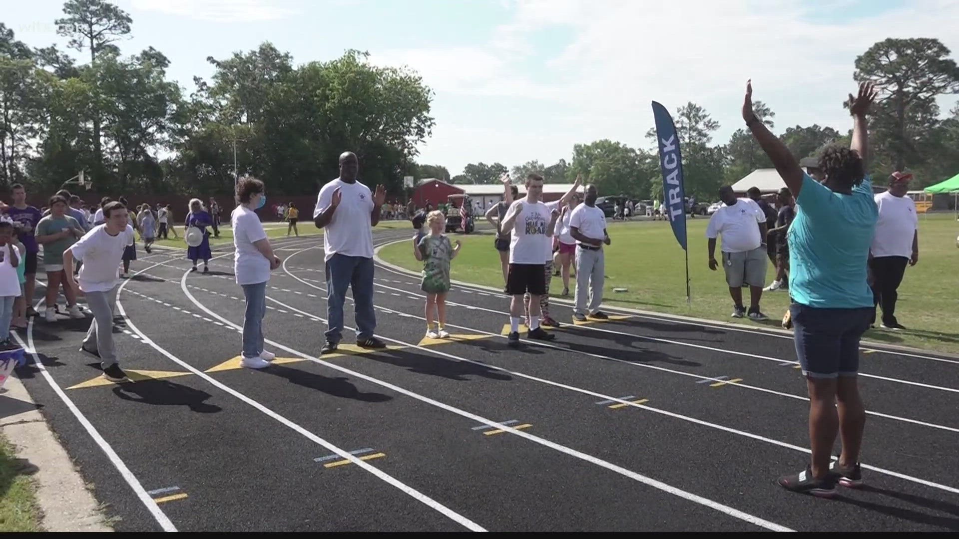 It was a day of competing and celebration for the 560 athletes who came out to Kershaw County's Special Olympics.