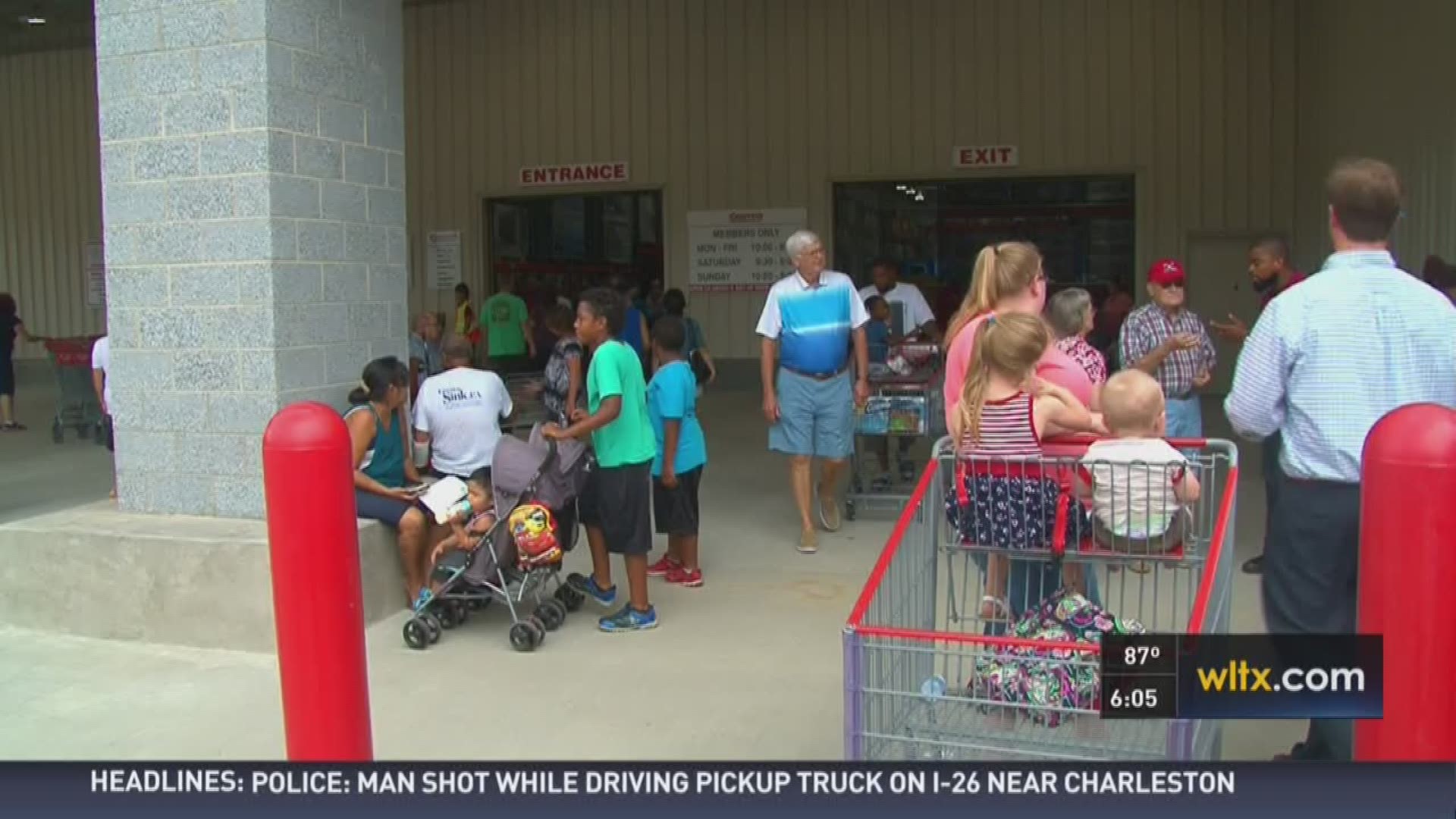 Costco opens on Piney Grove road