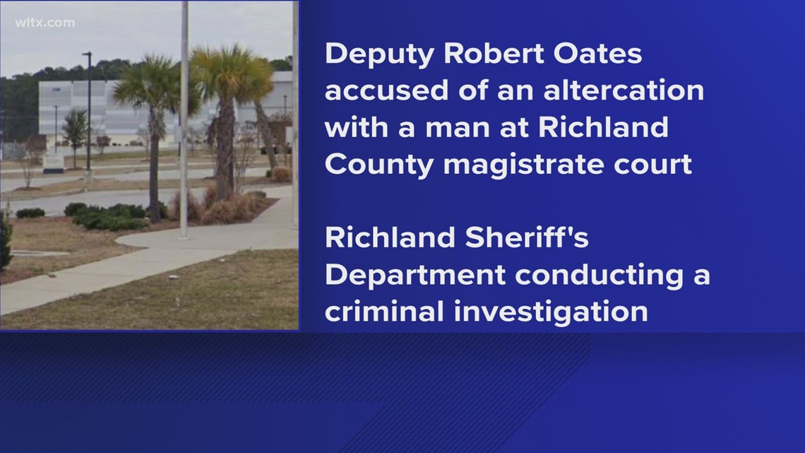Altercation at Richland County courthouse leads to 23 year deputy s