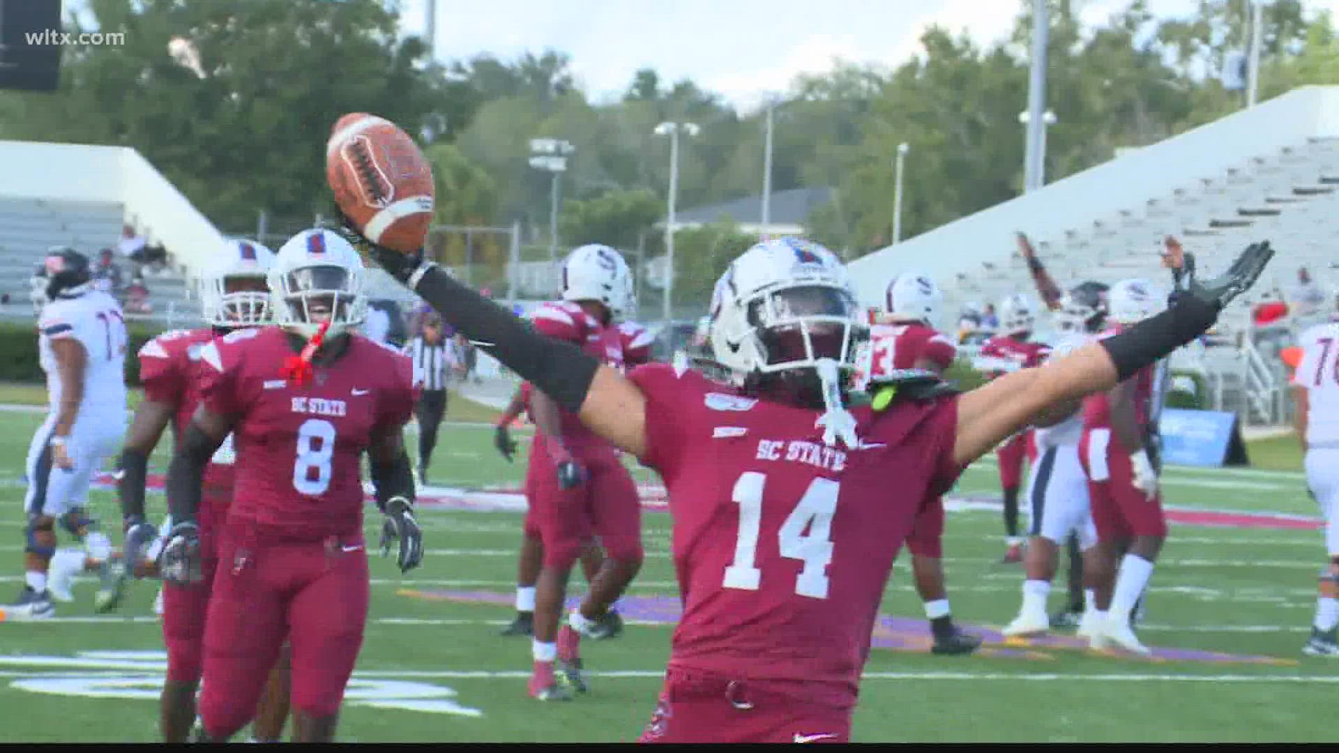 When S.C. State faces Jackson State in Saturday's Celebration Bowl, it will be a matchup of Buddy Pough & former NFL All-Pro and Super Bowl champion Deion Sanders.