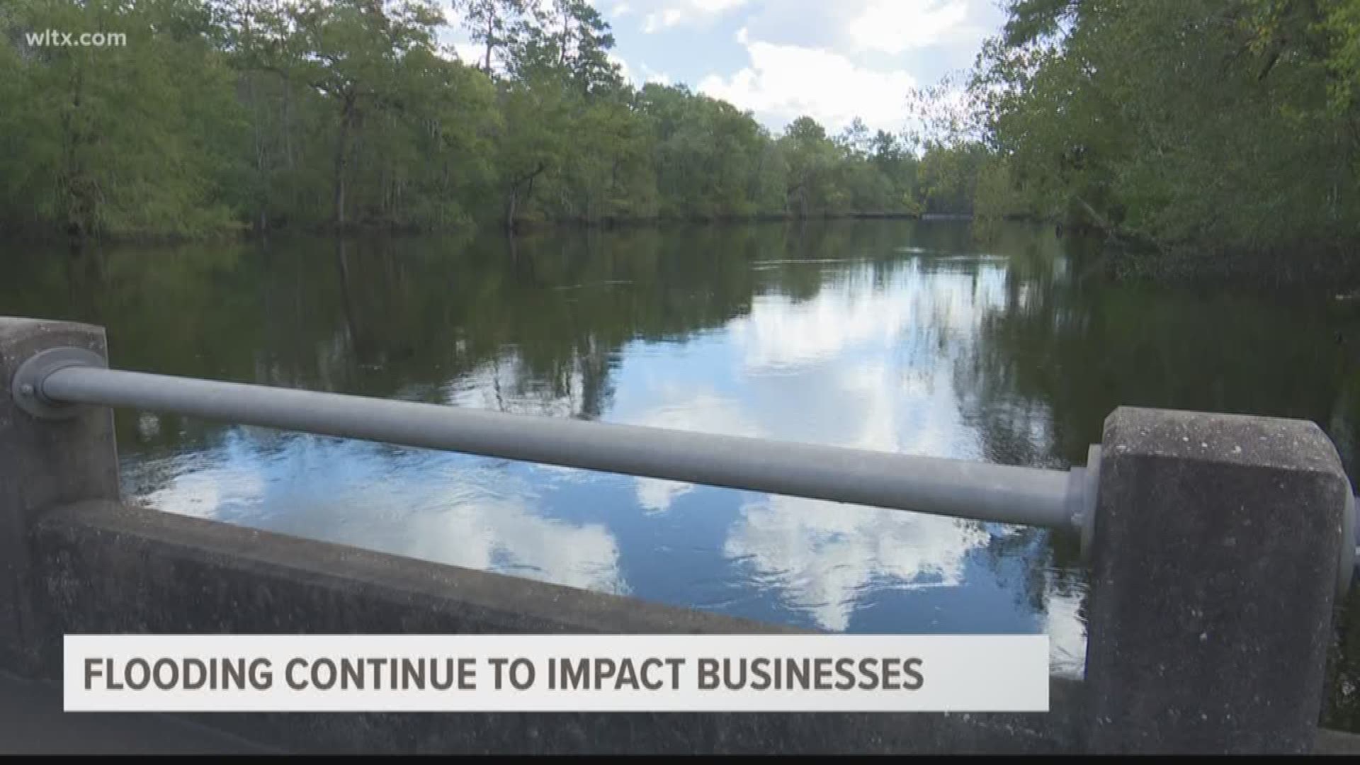 Flooding from Hurricane Florence is still creating flooding in the Conway area