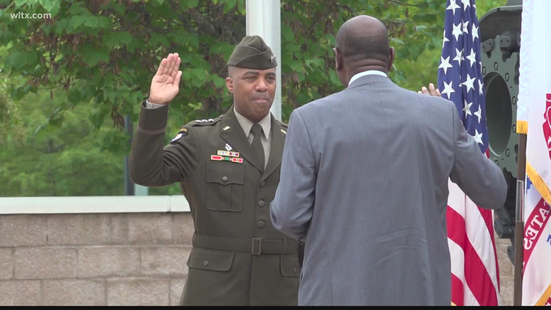 Lt. Gen. Ronald Clark is now the most senior ranking army officer in South Carolina.