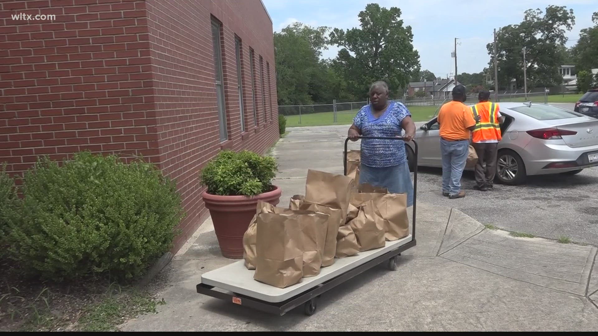 The town's only grocery store closed in 2017 after being damaged by a fire.