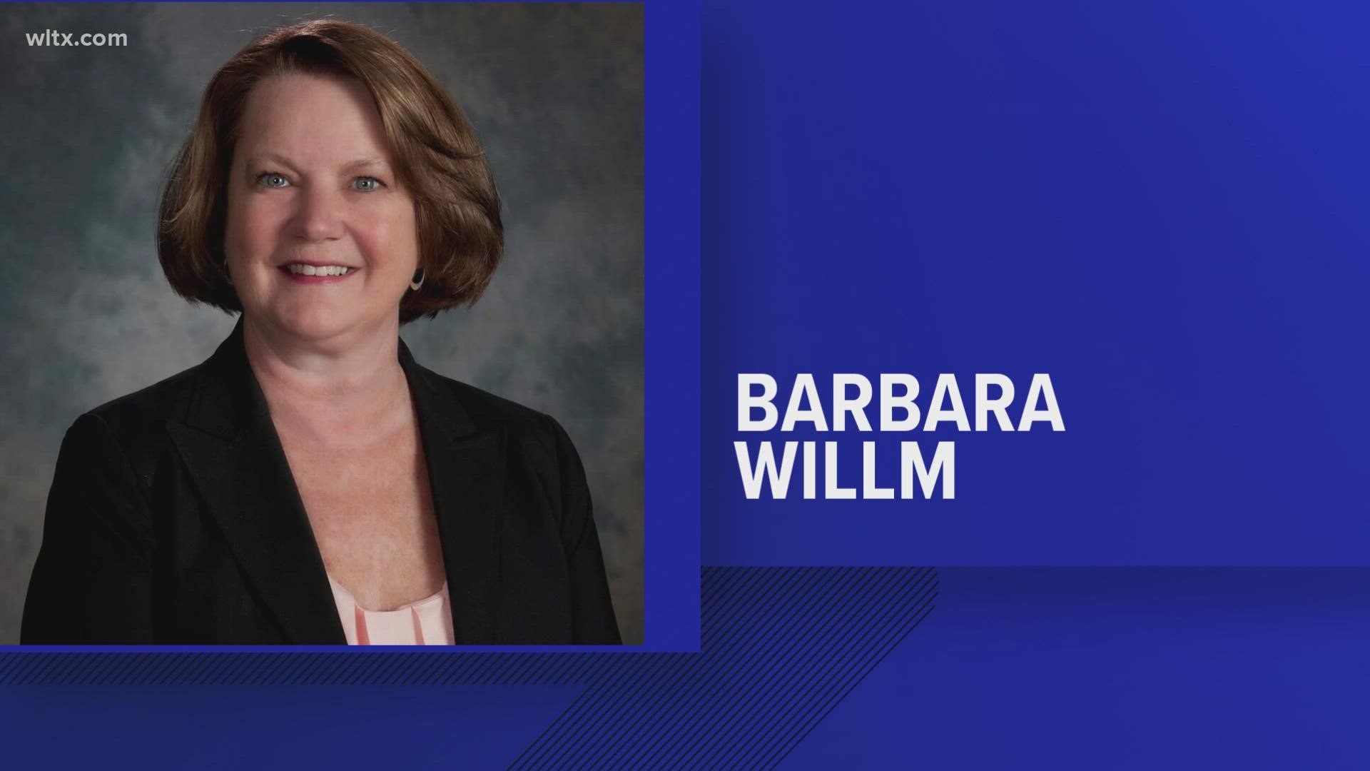 Barbara Willm passed away Monday after a six-year battle with cancer. Her funeral is set for Thursday morning at Trinity Episcopal Cathedral.