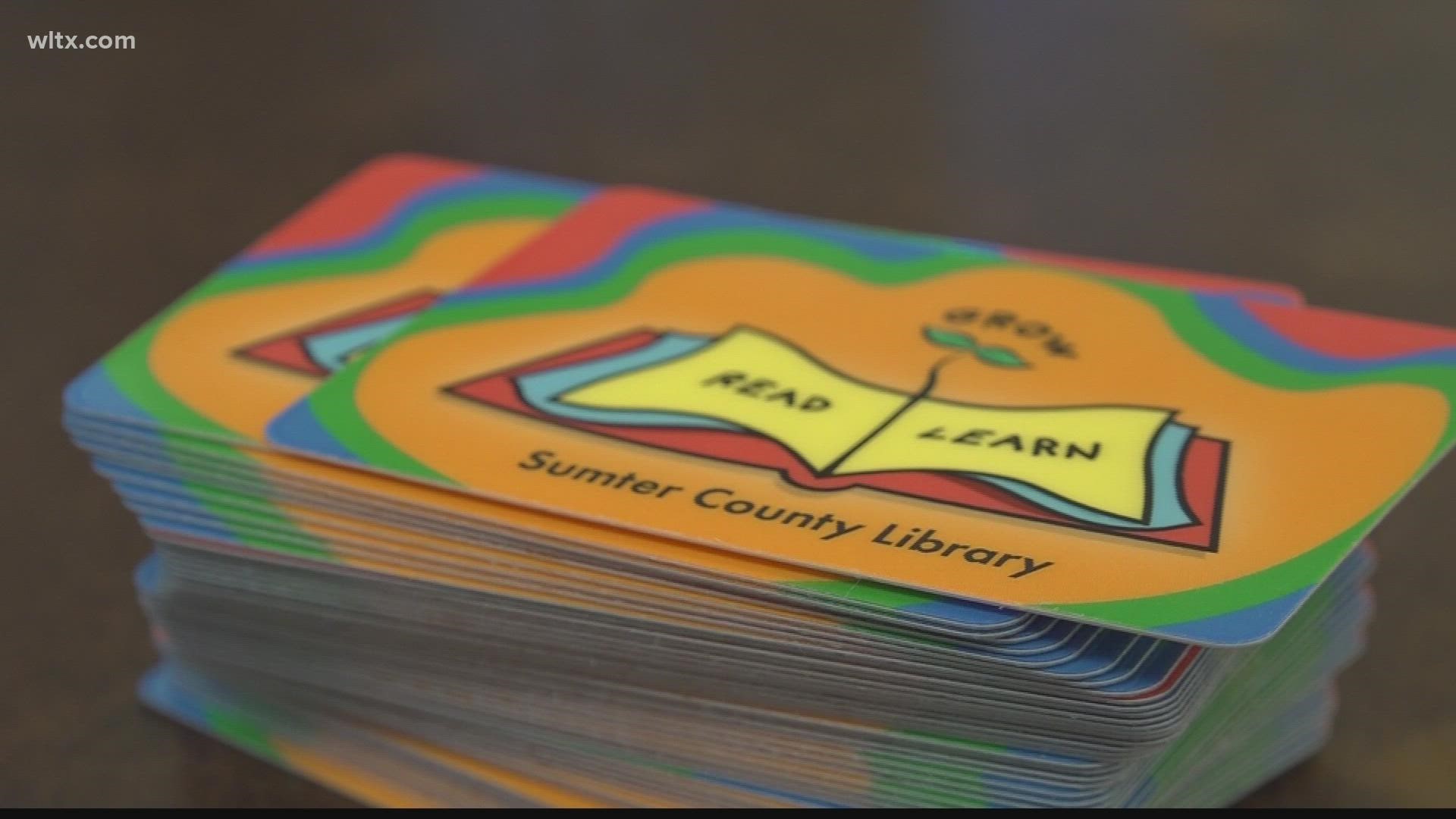 The cards, designed by a Sumter native, are designed to help kids get excited about reading.