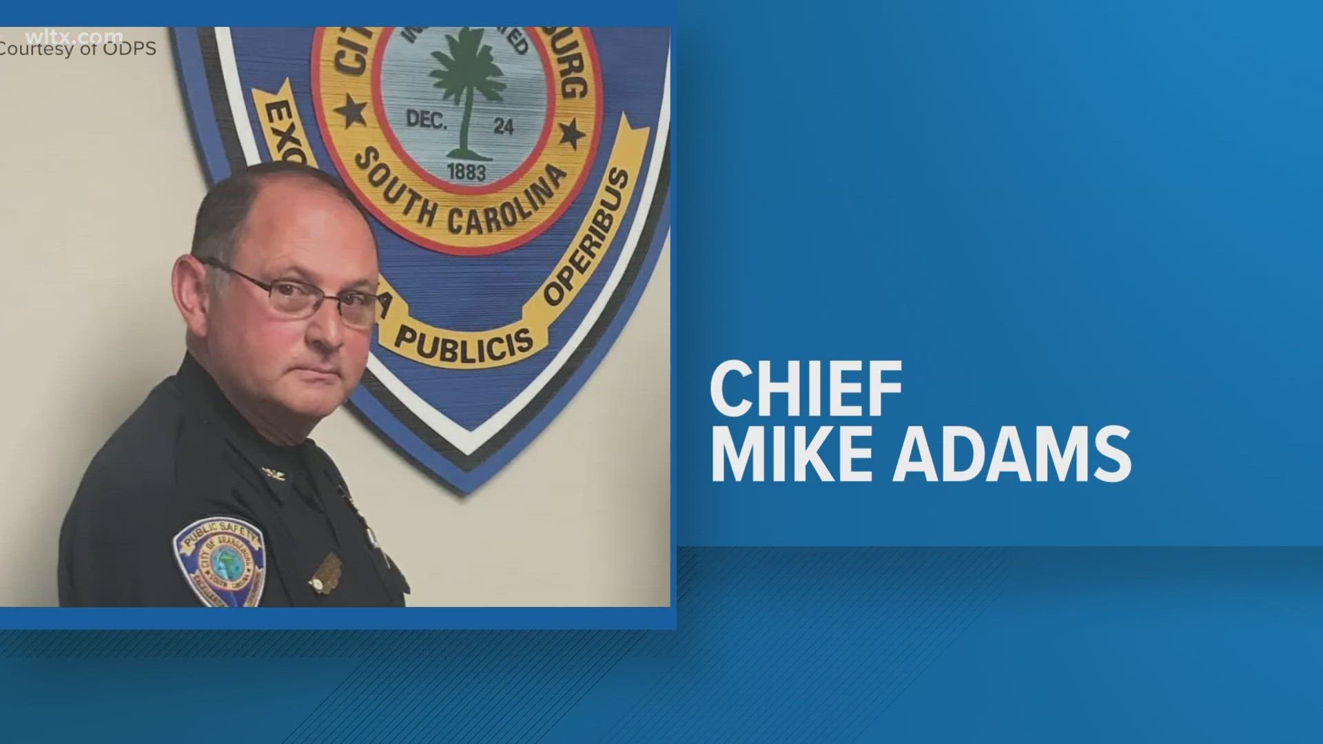 Mike Adams worked for the department for 35 years before retiring in 2021.