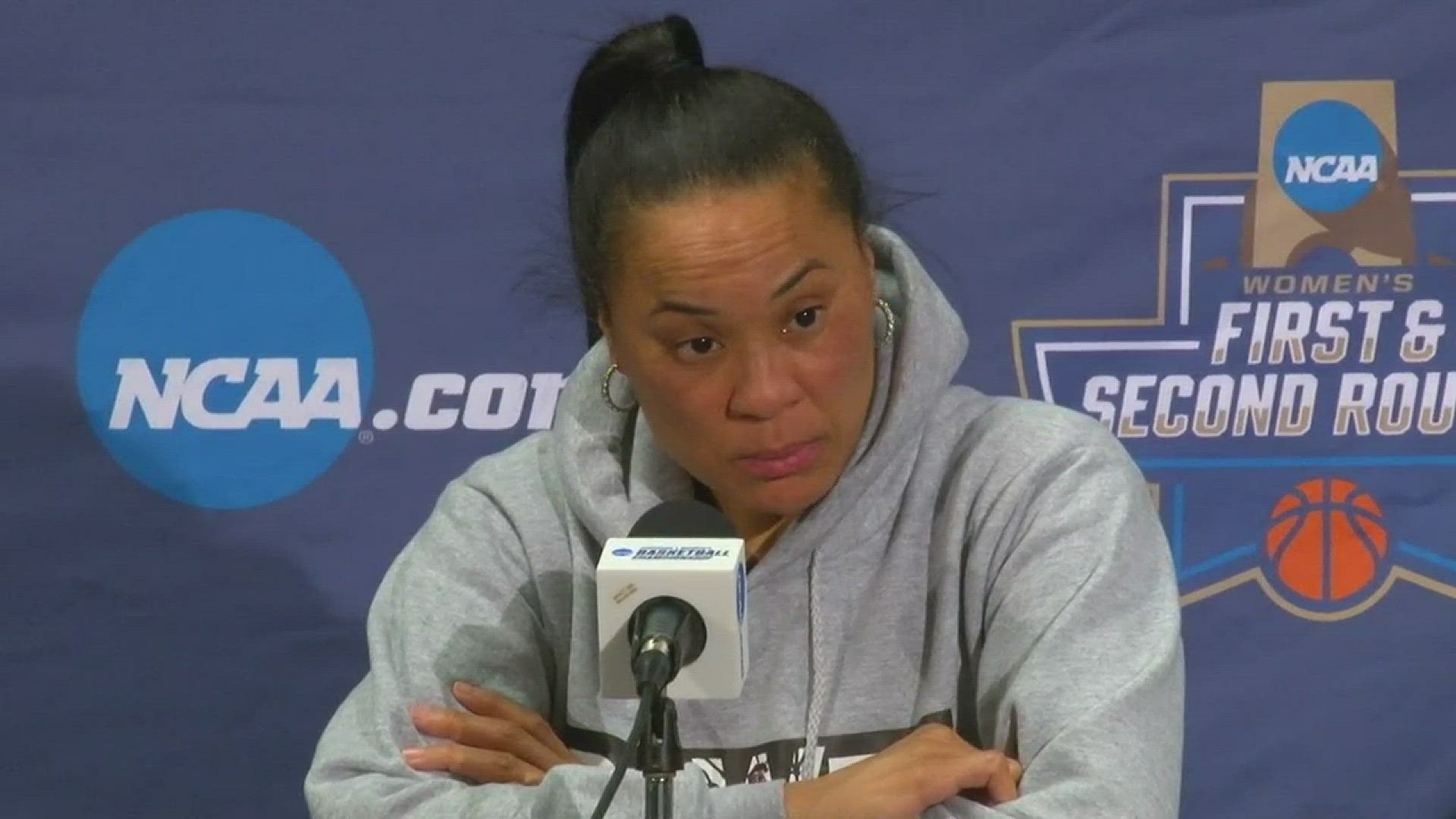 The Gamecocks will be facing their head coach's alma mater in the UVA with a berth to the Sweet 16 on the line. Dawn Staley talks about what her team will be facing and what they need to do to advance.