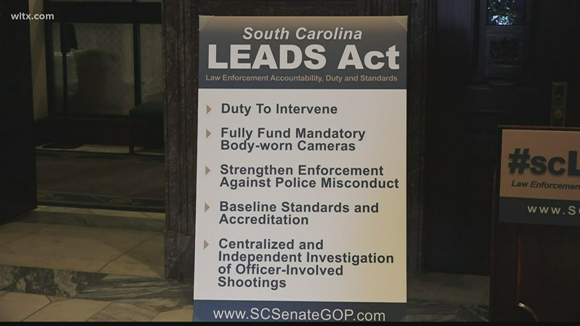 SC Senate Republicans say they're working on a bill which would fund mandatory body cameras