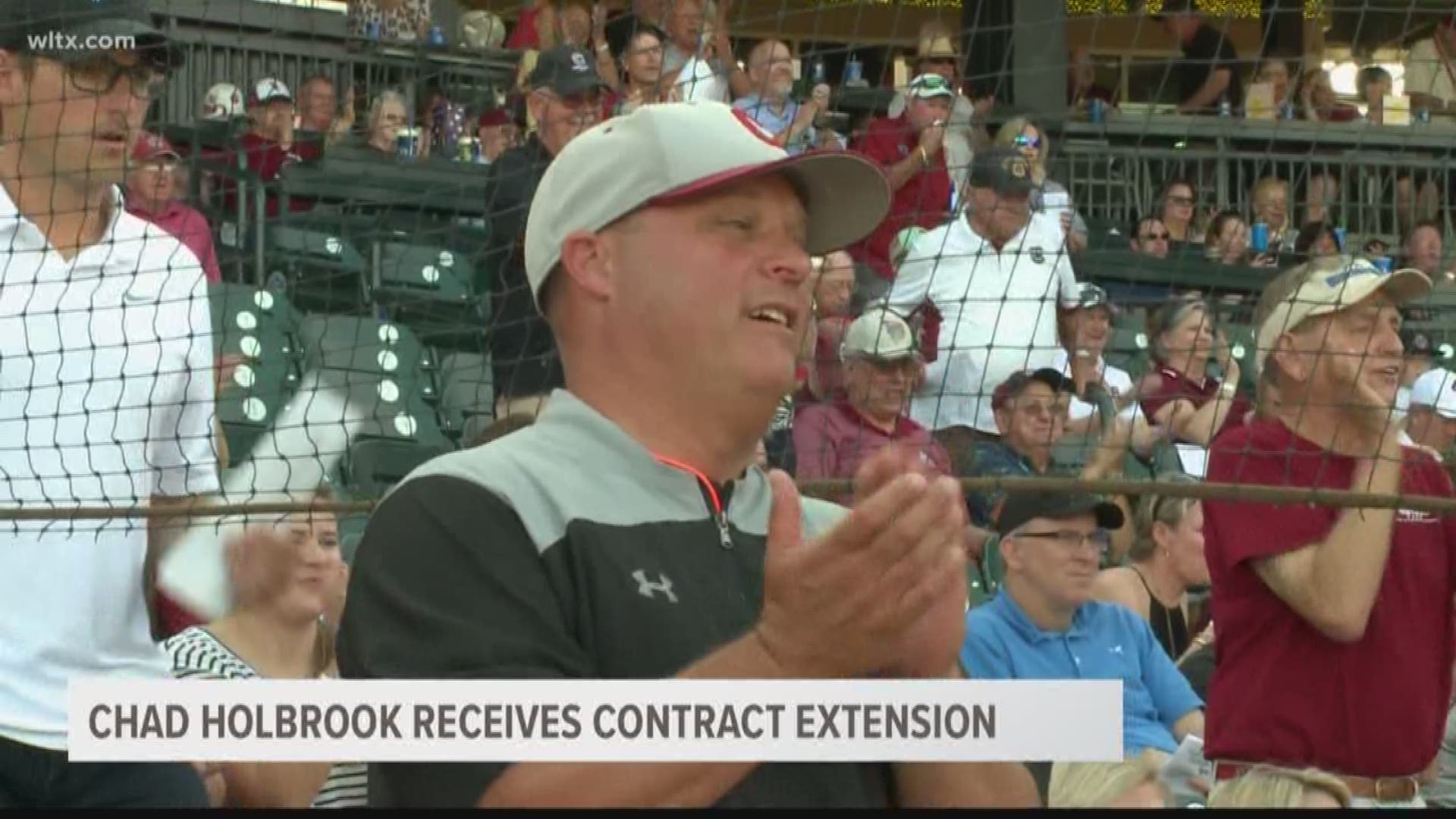 Former USC Baseball coach Chad Holbrook will be a fixture in the Palmetto State baseball scene for awhile. The College Of Charleston gave him a five year extension.