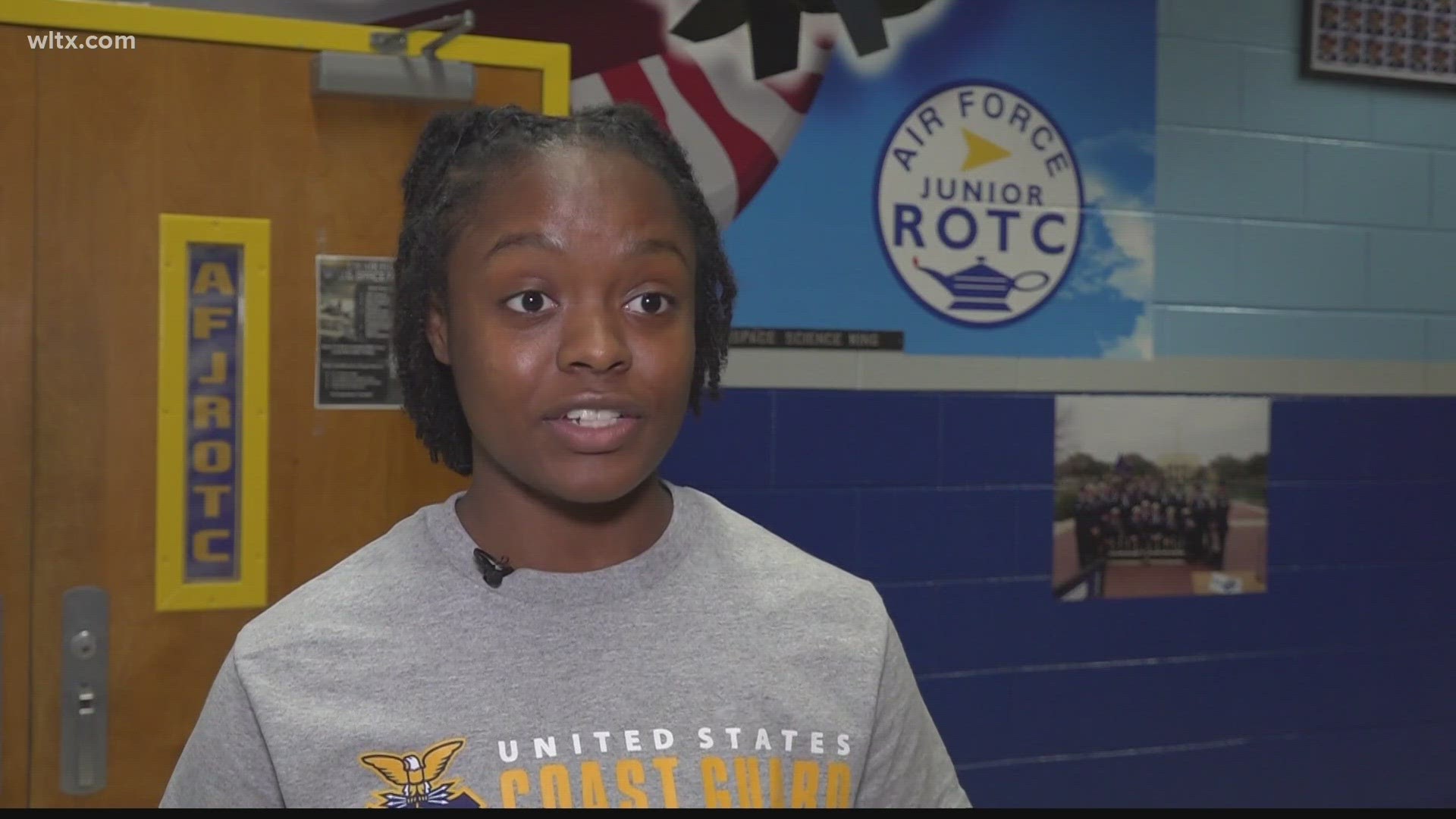 Eriyonna Walcott is a senior at Sumter High School. According to the Coast Guard Academy, only one South Carolinan has been accepted so far this year.