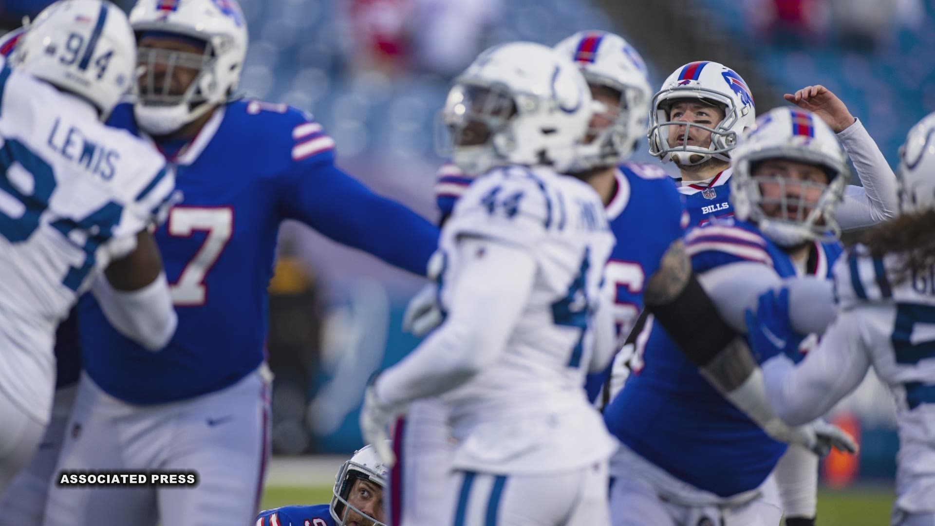 Tyler Bass had quite the day Saturday as he helped the Buffalo Bills defeated Indianapolis 27-24 in the Super Wild-Card round.