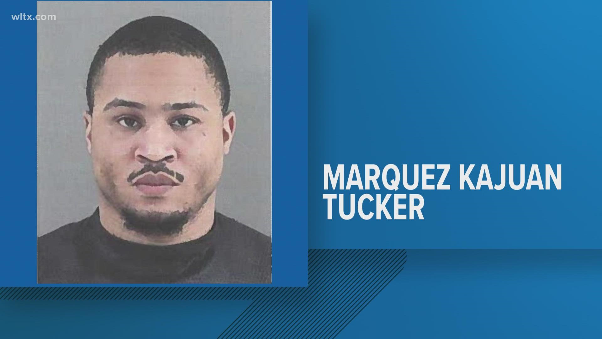 Tucker is facing multiple charges, including five counts of attempted murder.