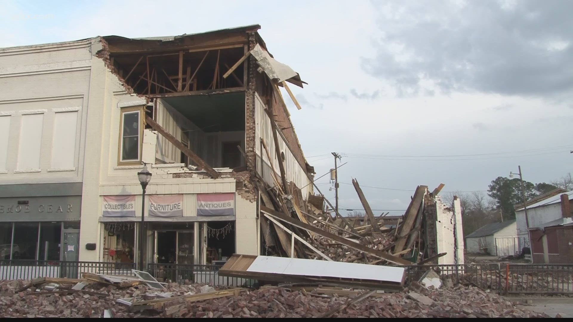 The county reports over $4 million in damage as a result of the tornado last. Still, they're told the federal government won't step in to help.