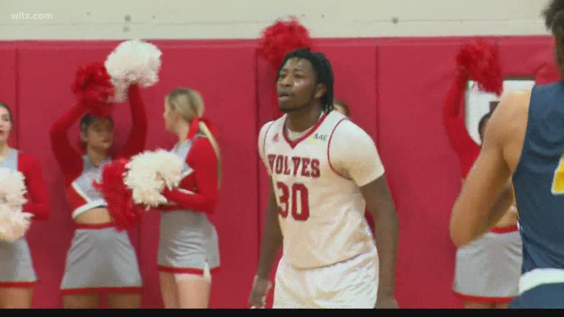 Newberry College and Coker University squared off Wednesday night at Eleazer Arena.