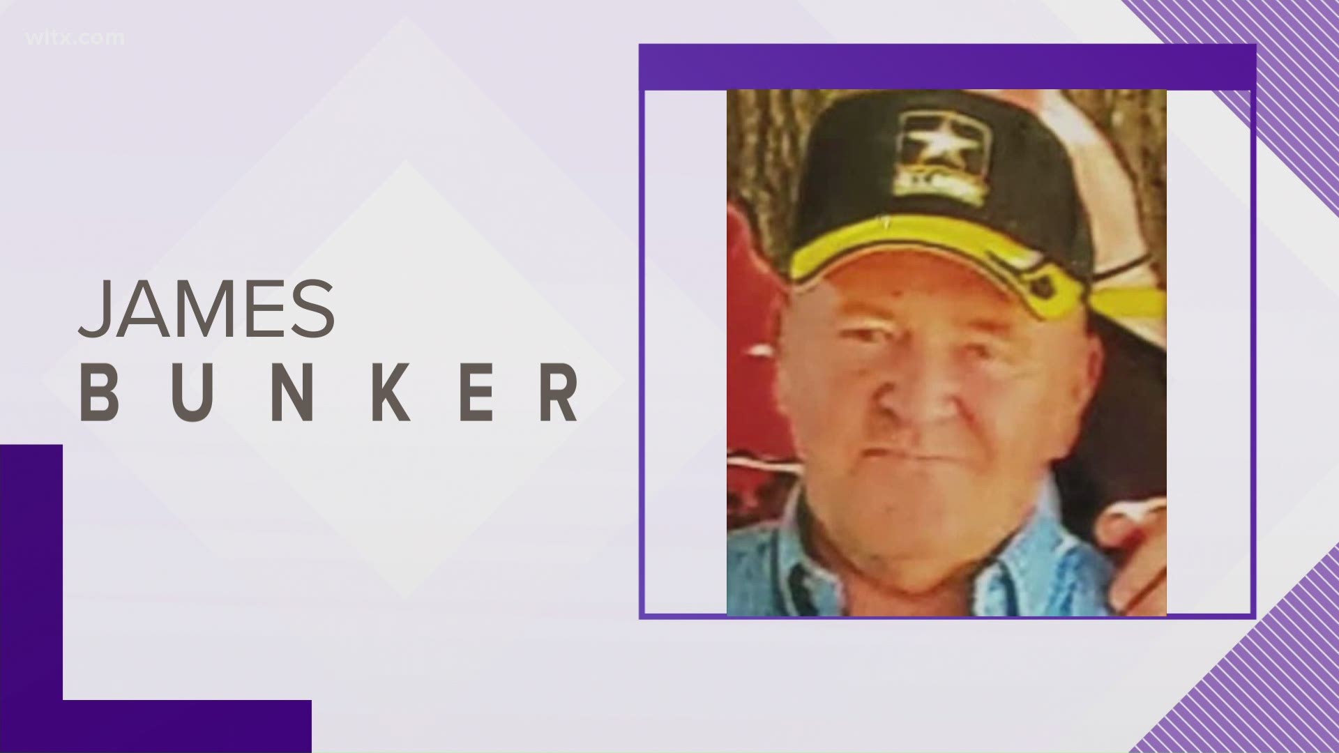 Officers said James Bunker is in good health since his discovery.