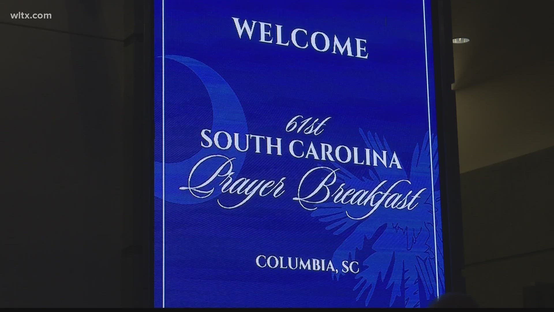 The annual South Carolina Prayer Breakfast was held at the Columbia Convention Center.