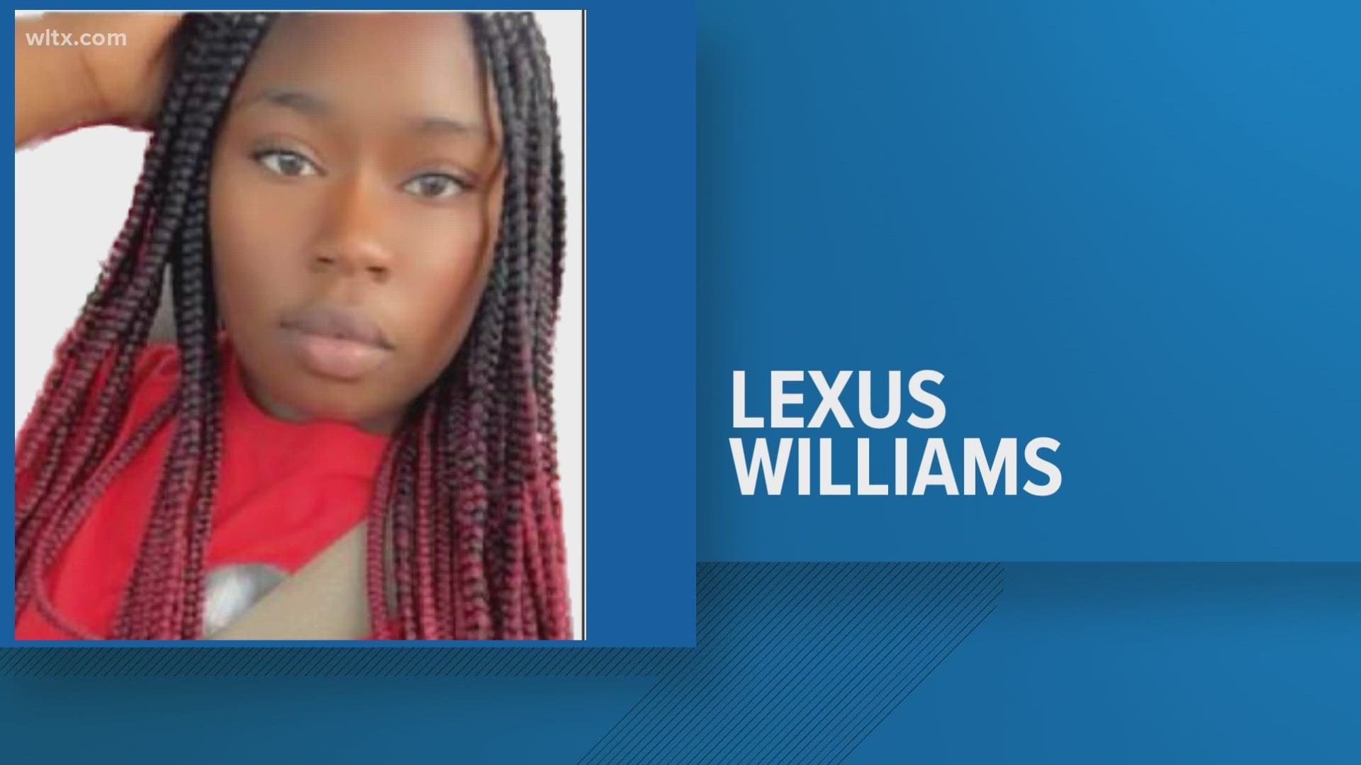 Missing Orangeburg County teen Lexus Williams last seen Wednesday