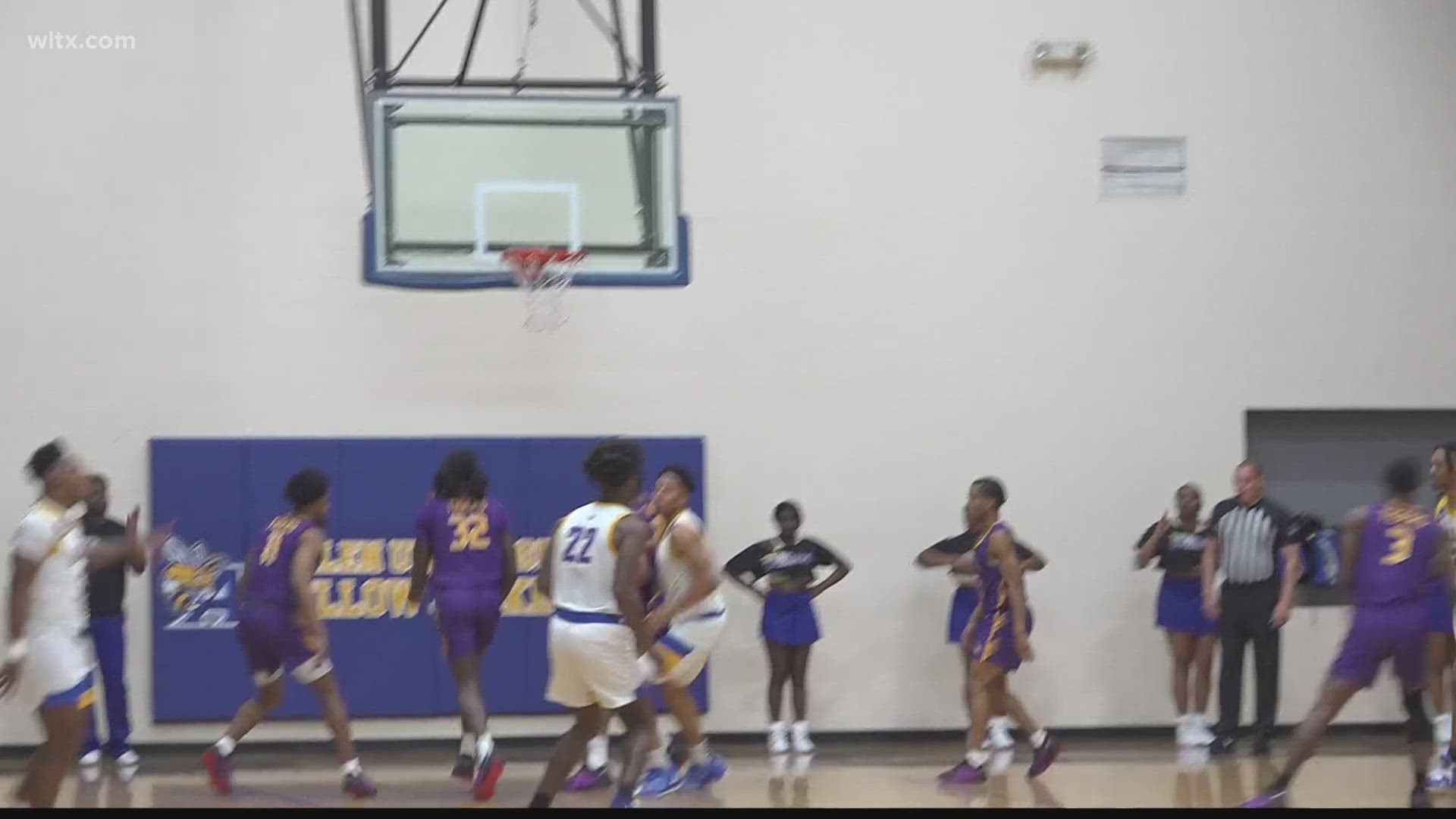 Allen and Benedict spent Saturday afternoon on the court where the Yellow Jackets defended home court against the Tigers in the Battle of Harden Street