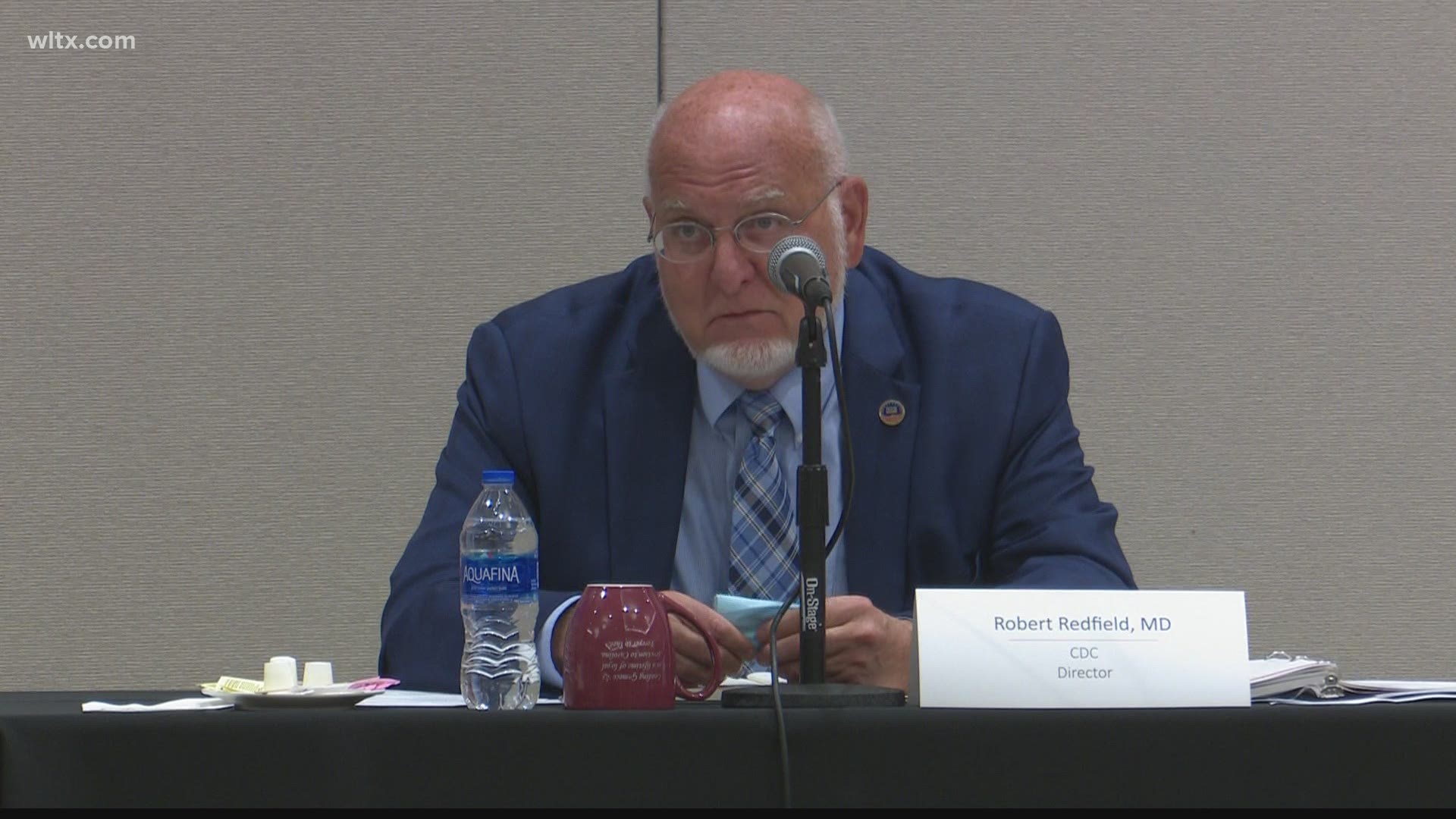 Dr. Robert Redfield made the announcement in a discussion with SC leaders Thursday, saying state health departments have until Friday to submit a vaccination plan.